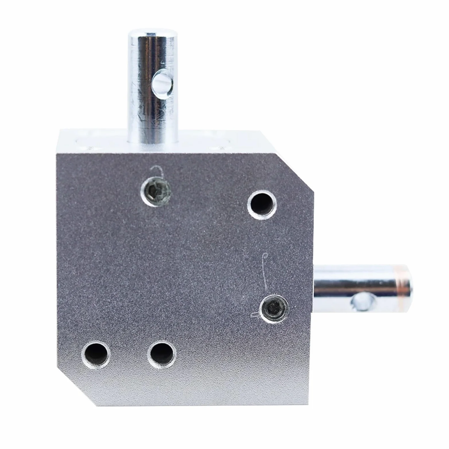 Caja de cambios cónica cónica de ángulo recto dispositivo conmutador de ángulo recto relación de velocidad 1:1 eje doble de 8MM Para aplicaciones mecánicas de bricolaje