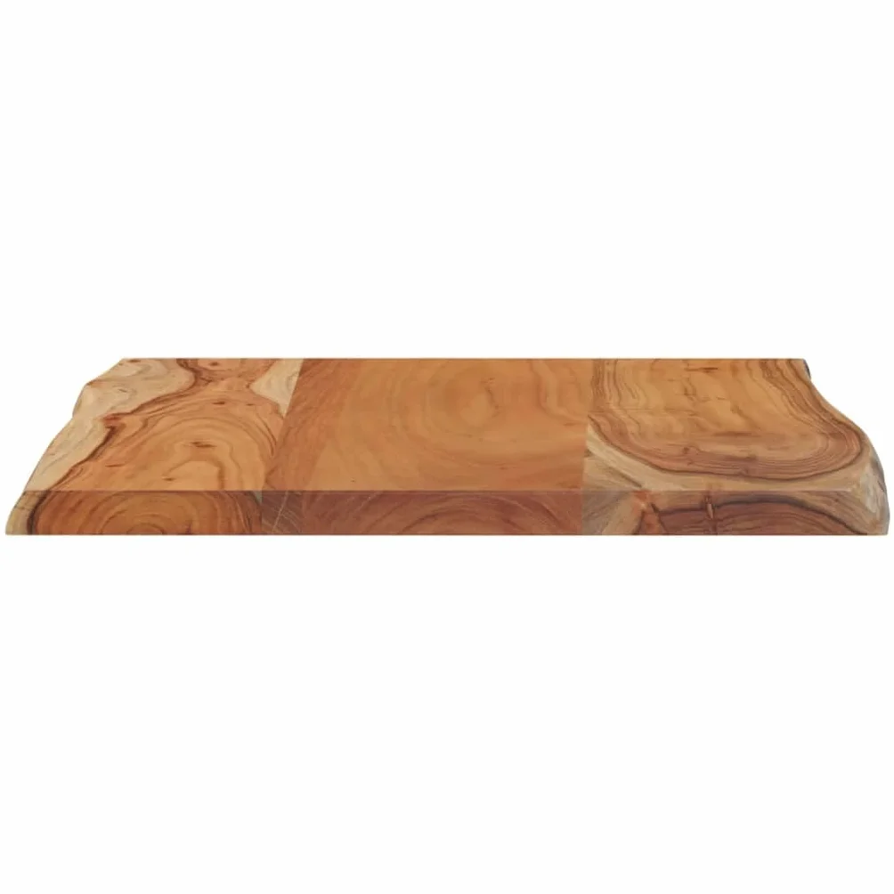 Tablero de Madera Maciza, Tablero de Madera Maciza Multiusos para Mesa de Bricolaje, Encimera de Cocina y Barra (70x60cm)