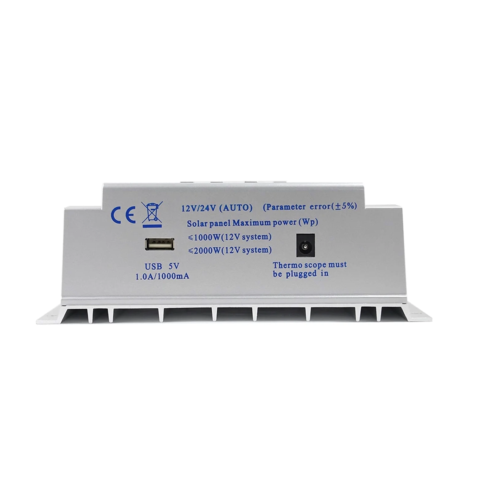 Controlador de carga solar, 8 0A MPPT Controlador de carga solar 1 2V 24V Regulador 80A for una entrada máxima 48V con control luz y temporizador USB