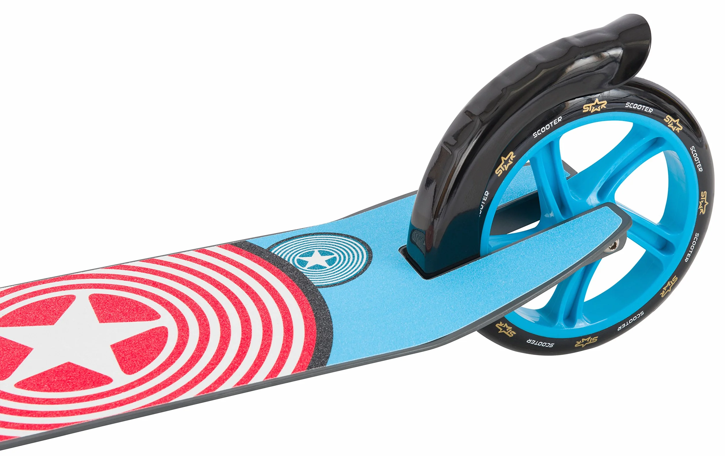 STAR SCOOTER Patinete Plegable XXL 205 mm para niños y adultos