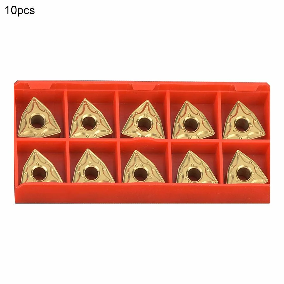 Insertos de carburo WNMG0804 WNMG 432 para torno CNC, 10 piezas, acero inoxidable