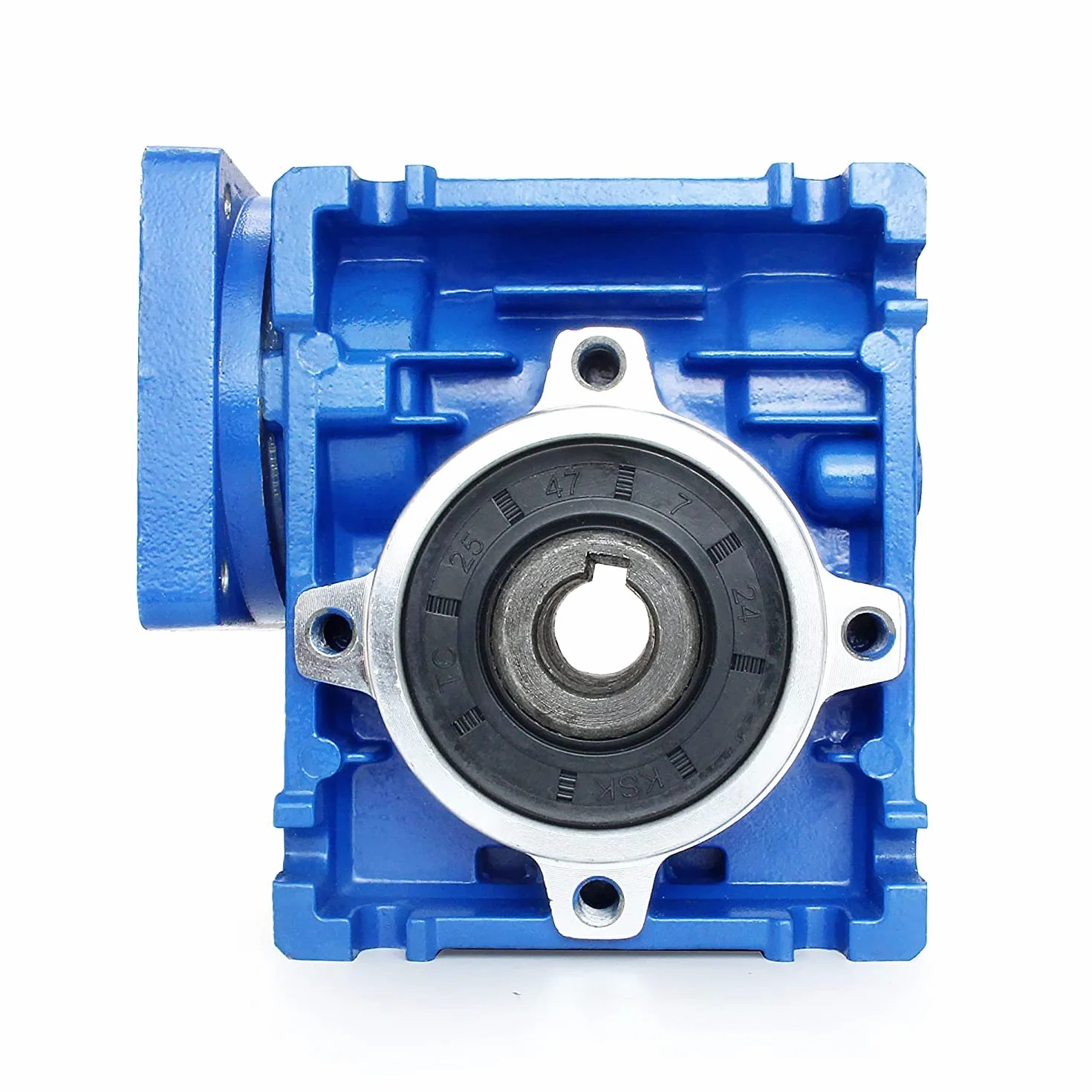 RATTMMOTOR Engranaje helicoidal NMRV030 40:1 11mm entrada 14mm salida para Nema23