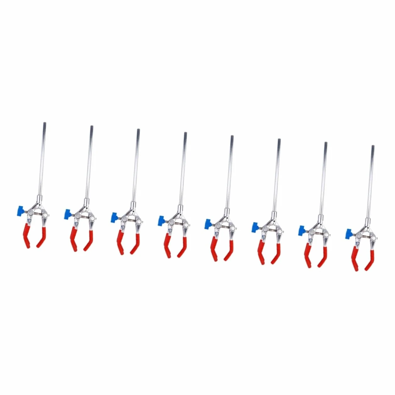 OUNONA 8piezas Abrazadera De Garras Ajustable Para Laboratorio Soporte De Frascos De Acero Inoxidable De Herramienta Práctica Para Experimentos Científicos