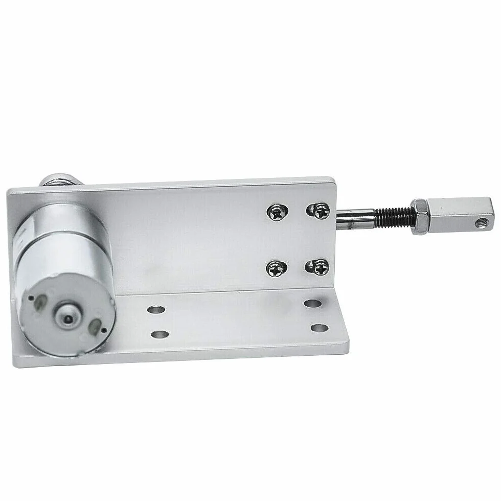 Actuador lineal eléctrico de movimiento, para ciclismo, motor alternativo DC 12 V 24 V con carrera de 12 mm, 16 mm, 20 mm, 12 Volt, 600 rpm., 600