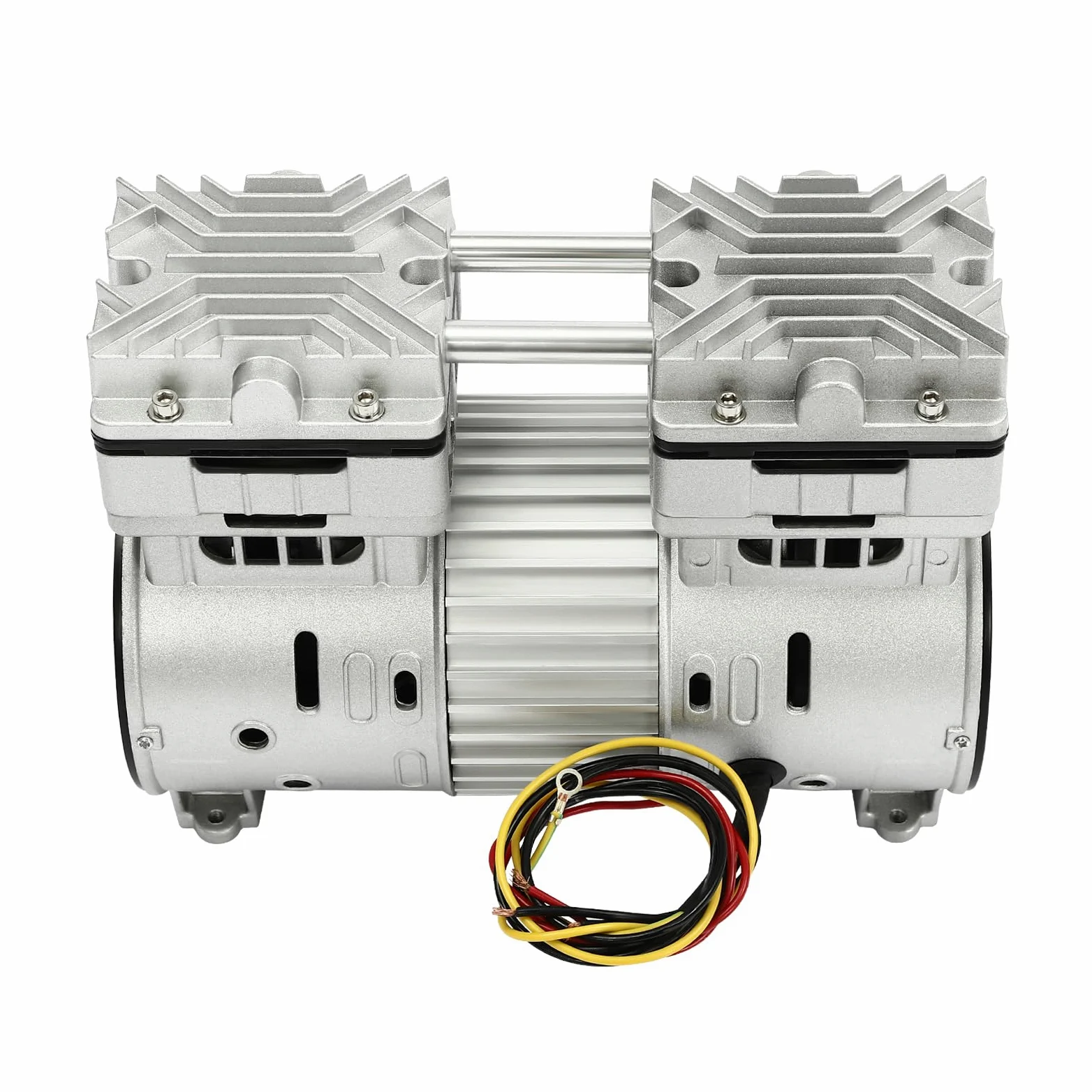 Bomba de vacío sin aceite, 800 W, sin aceite, bomba de aire silenciosa, bomba de vacío de laboratorio, compresor de aire portátil, compresor de aire silencioso, 65 dB