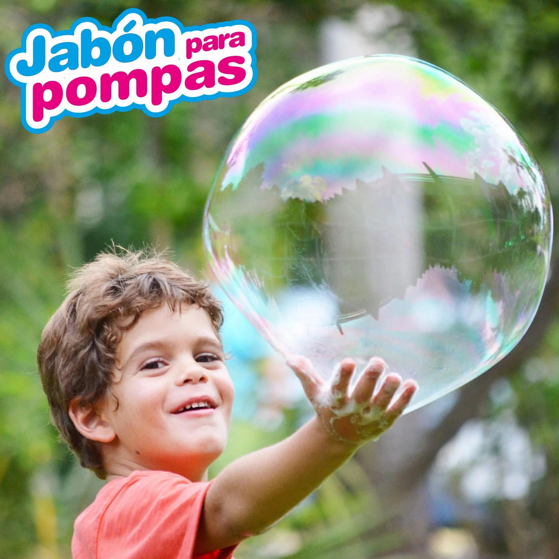 COLORBABY WOWmazing kit 5 sobres recambio jabón concentrado burbujas gigantes pomperos niños
