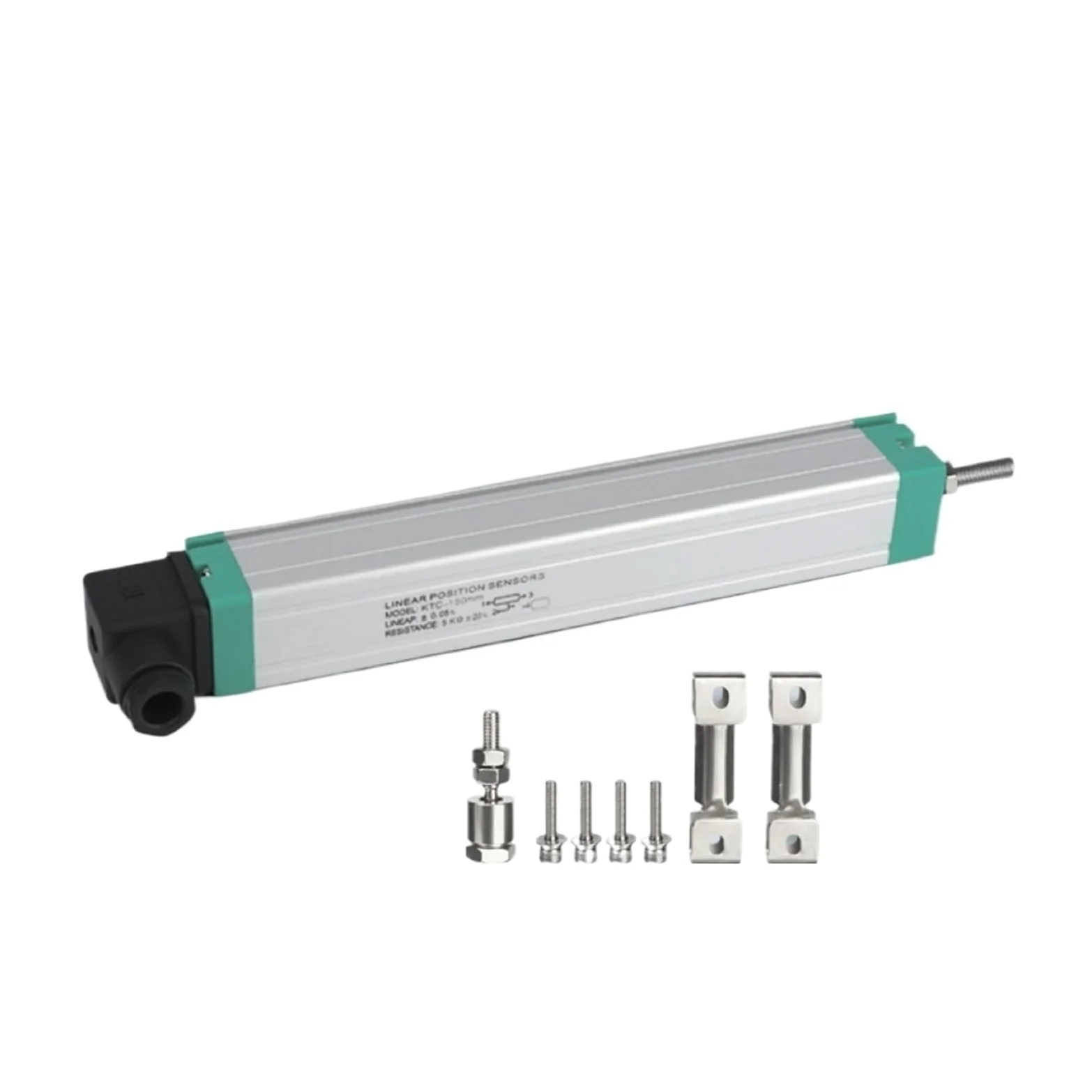Máquina de moldeo por inyección, regla electrónica, tipo barra de acoplamiento, regla de resistencia KTC50 mm, sensor de desplazamiento lineal de 600 mm (225 mm)