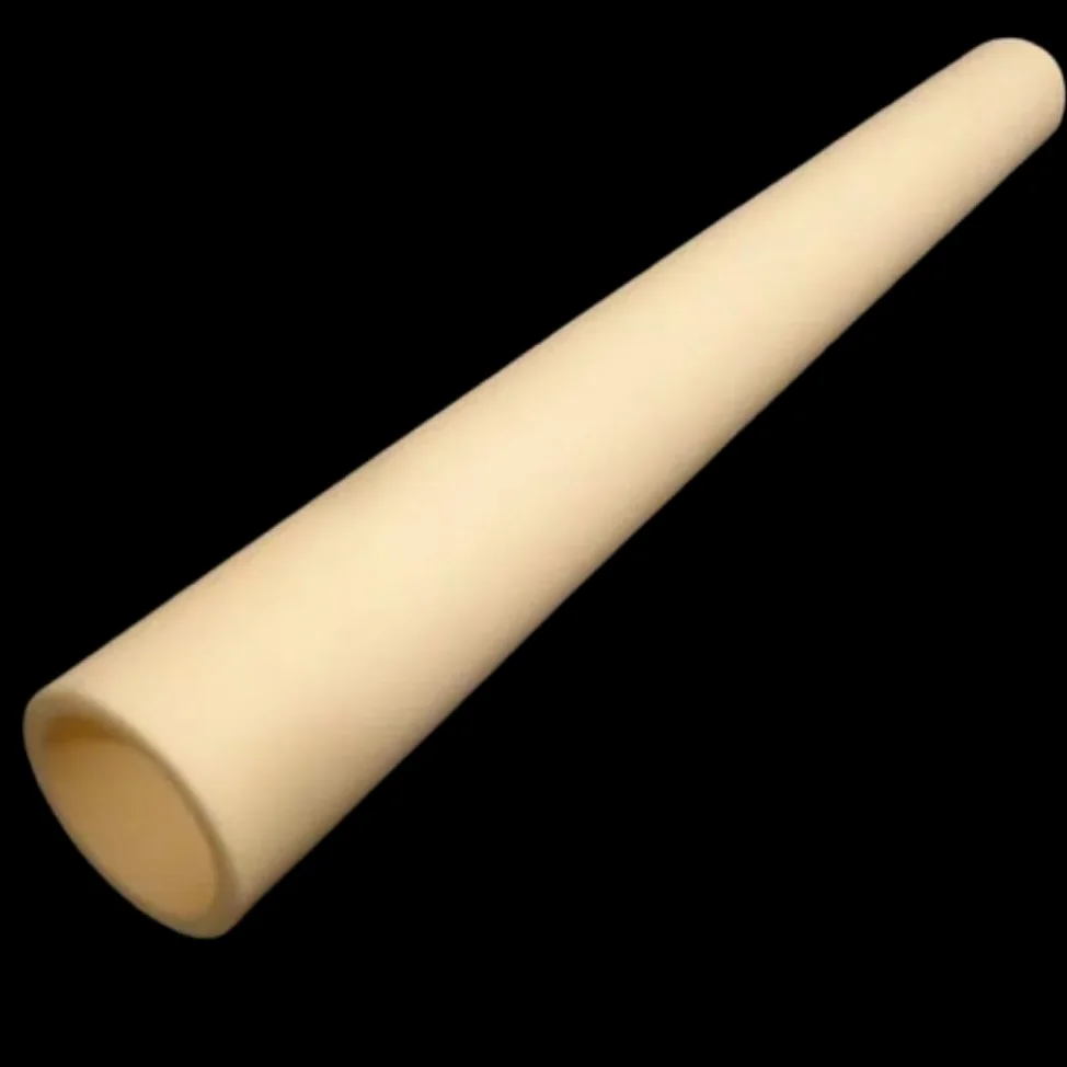 Tubo de cerámica de alúmina resistente a la abrasión de alto rendimiento: tubo de combustión hueco personalizable, 300 mm de longitud(20mmx30mm)
