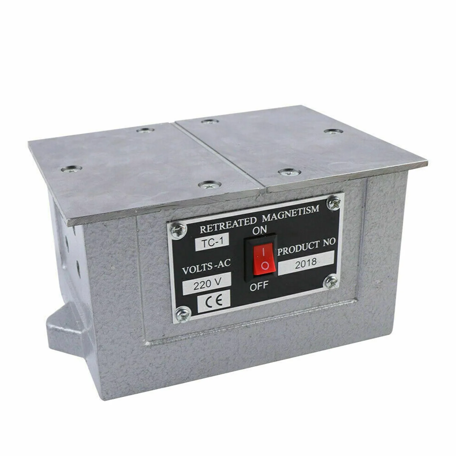 TC-1 Desmagnetizador Plate, 100W Magnetizador Desmagnetizador Herramientas Magnéticas 150x110MM Desmagnetización Dispositivo Desmagnetizador Máquina Herramientas Desmagnetización Placa de