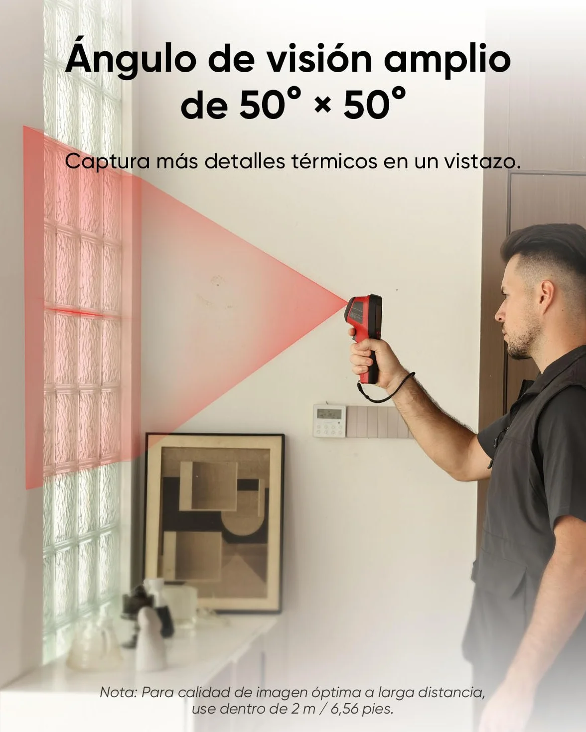 HIKMICRO D02 Cámara Térmica 240x240 con Cámara Visible SuperScene 3200mAh