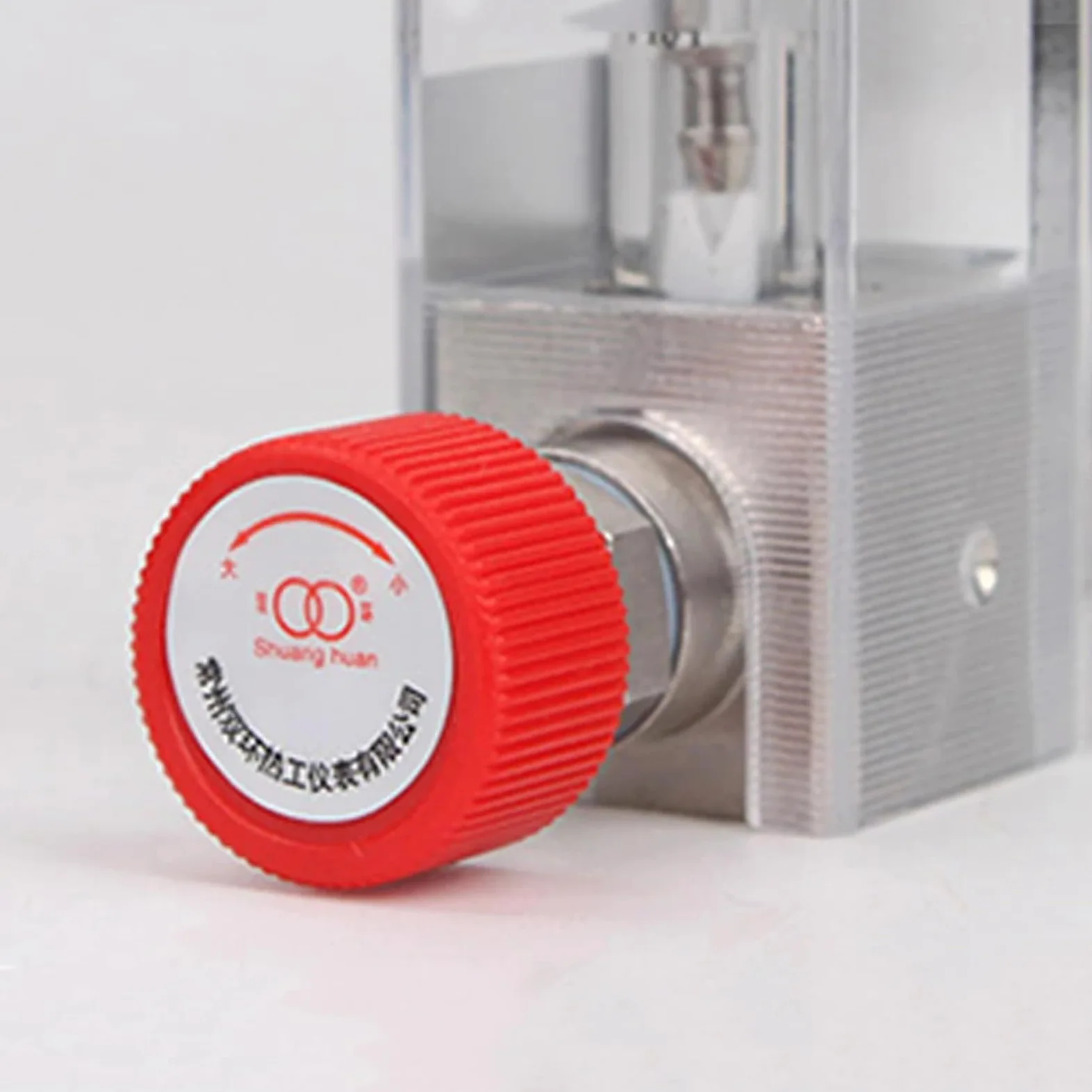 Medidor de caudal de aire y gas de panel LZB rotámetro con válvula de control(Liquid,0.1-1LPM)