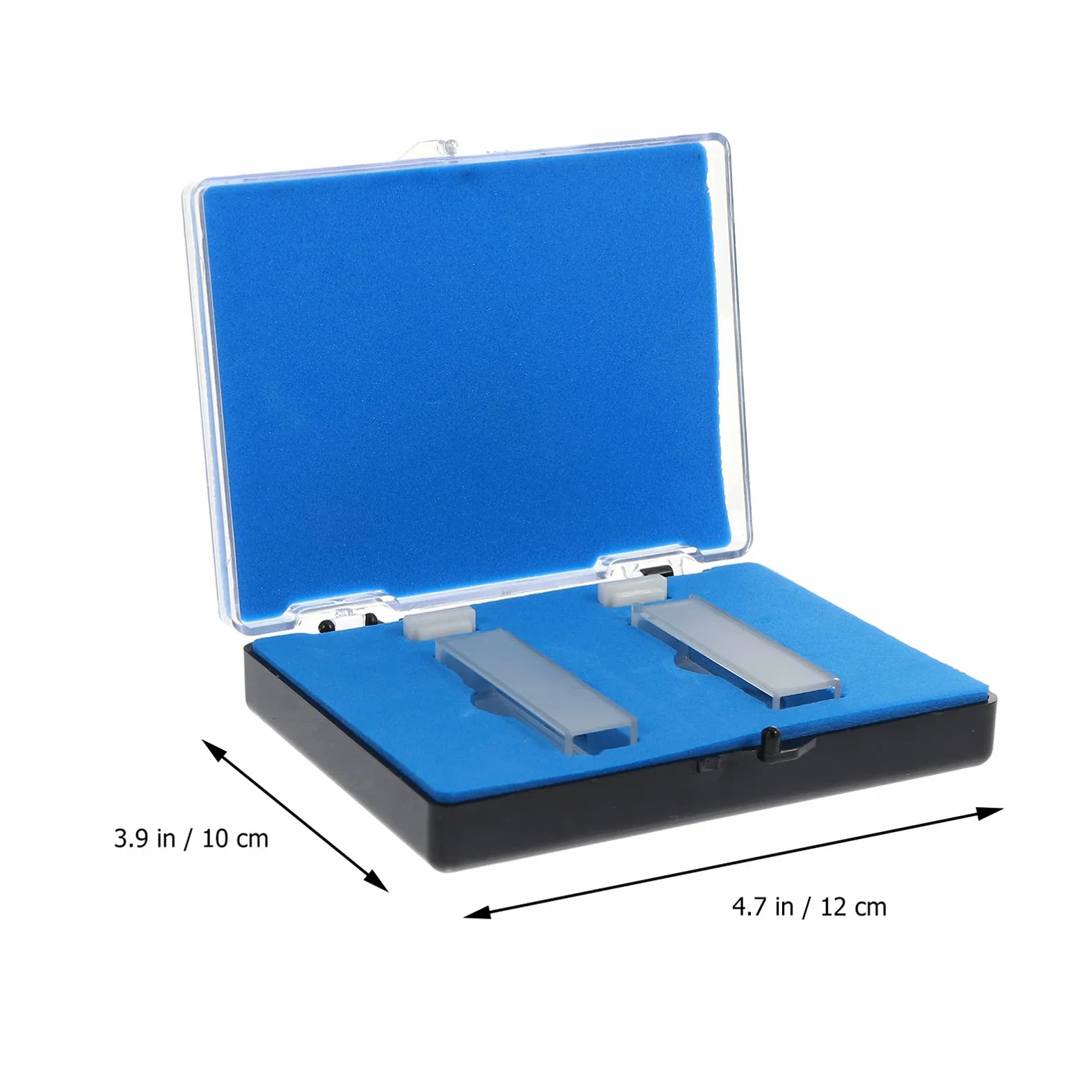 SOLUSTRE 8 Piezas Cubeta De Cuarzo Palet De Plastico Platos De Pesaje De Laboratorio Cubeta Sellable Baterías Cuadradas Cubeta Para Espectrofotómetro Cubetas Vidrio 100 Mm Producto Plástico