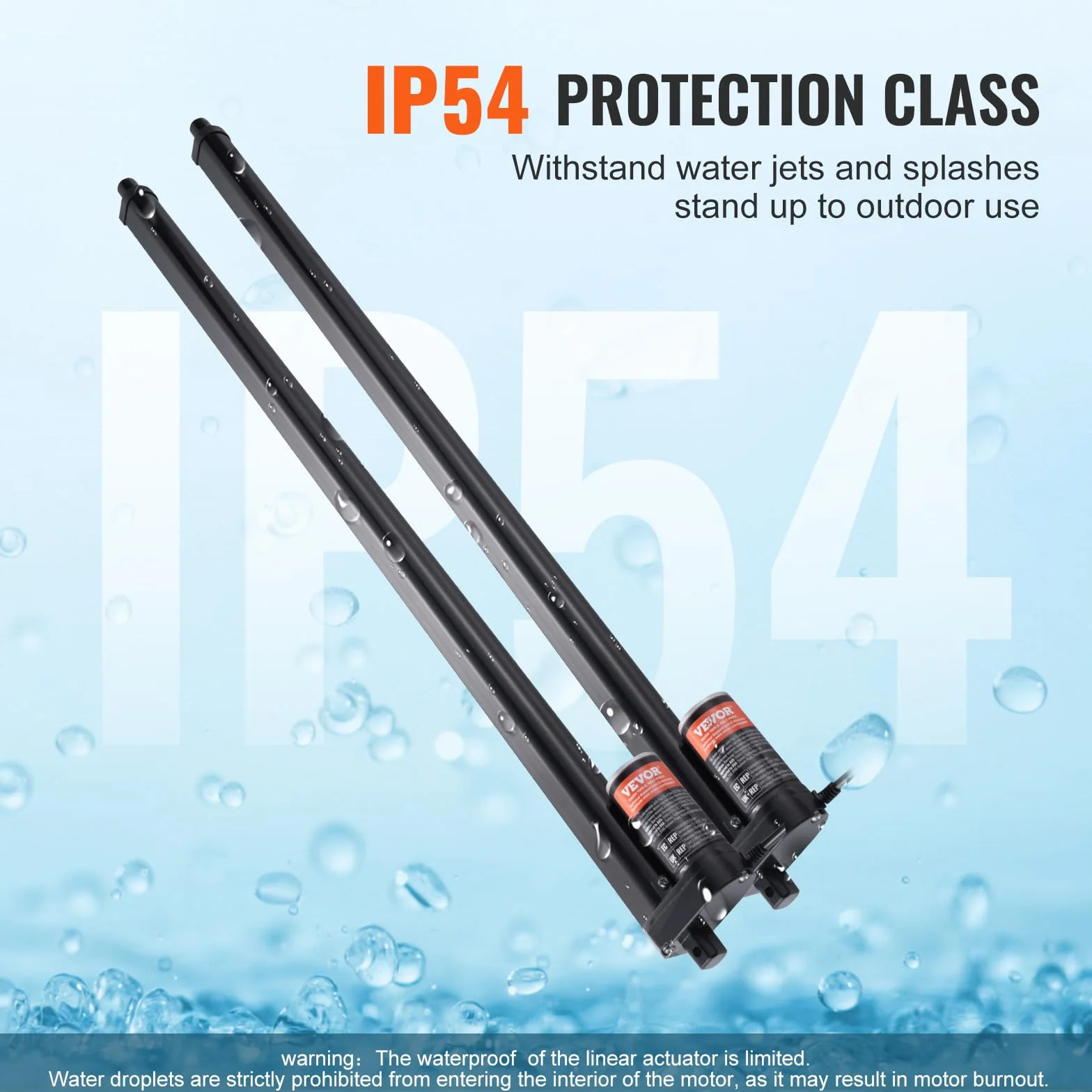 VEVOR Actuadores Lineales Kit 2PCS 12V Actuador de Movimiento Lineal 760mm Velocidad 9mm/s, Actuador Lineal 220lb/1000N Control Remoto Inalámbrico para Levantar TV/Mesa/Sofá, Protección IP54
