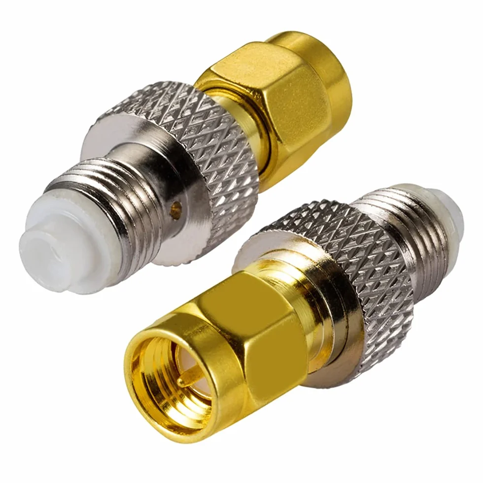 Vecys 4G Antena Adaptador SMA Macho a FME Hembra para Routers Banda Ancha Móvil WLAN