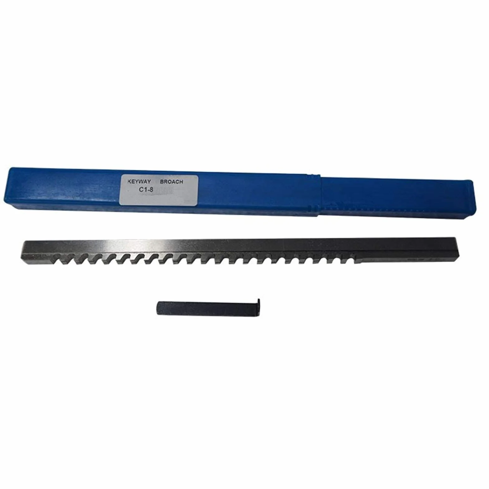 Keyway Broach 8 mm C Push Type Metric Broach HSS Steel Keyway Cutting Tool for CNC Router