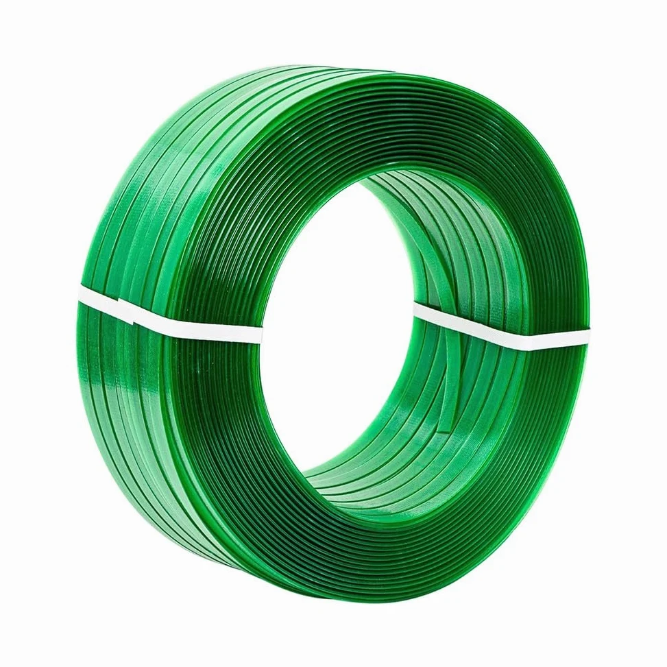 Fleje De Embalaje, Rollo De Fleje De Plástico - Poliéster - 16mm De Ancho - 0.8mm Espesor - 112 Libras De Fuerza De Tracción, Bobina De Fleje Para Paletas/cajas(330 m)
