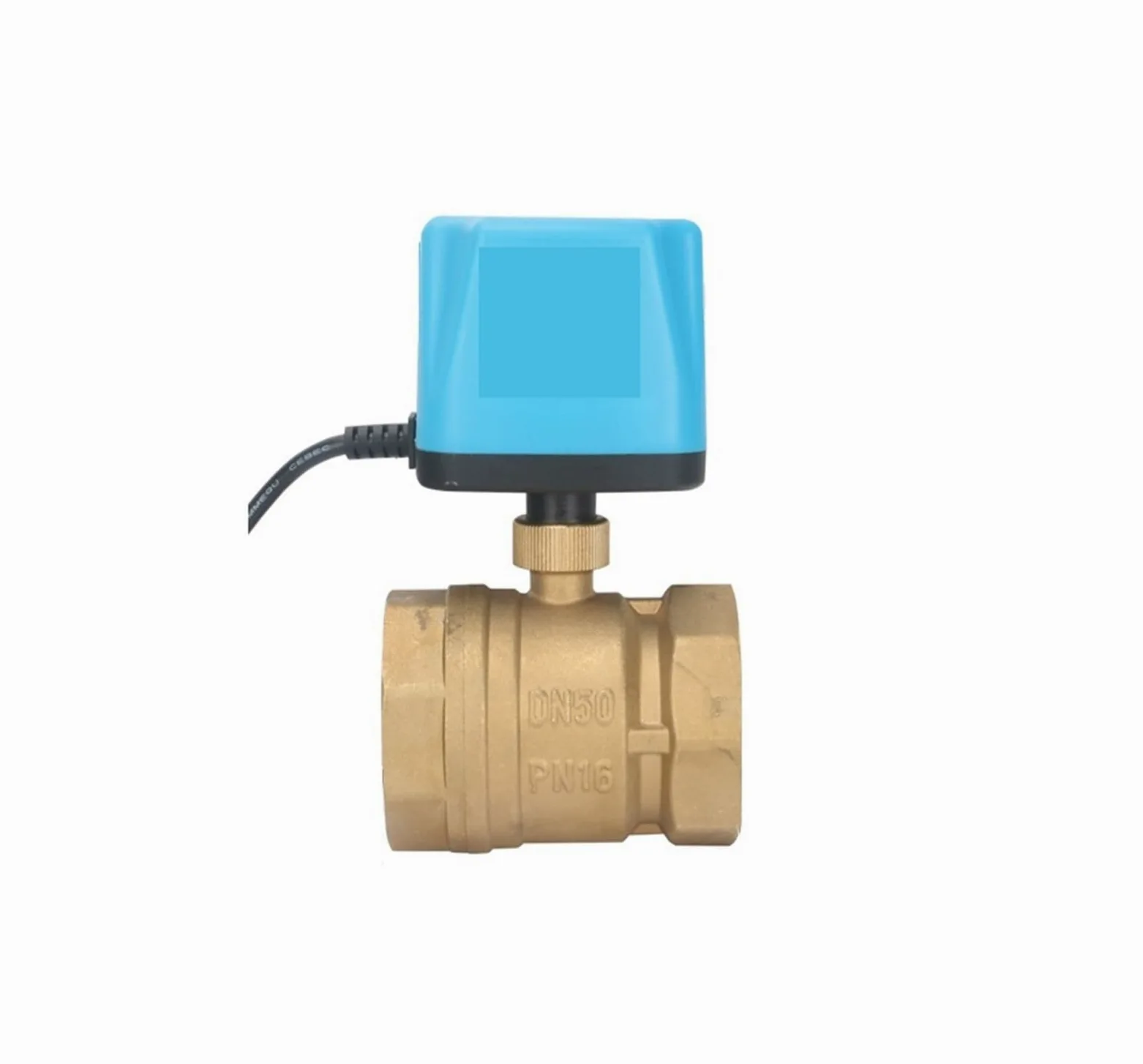Válvula de bola Válvula de bola 3/4" 1" Válvula de bola motorizada normalmente cerrada/abierta Válvula de bola eléctrica de latón de 2 hilos Reemplace la válvula solenoide Para equipos de agua potable