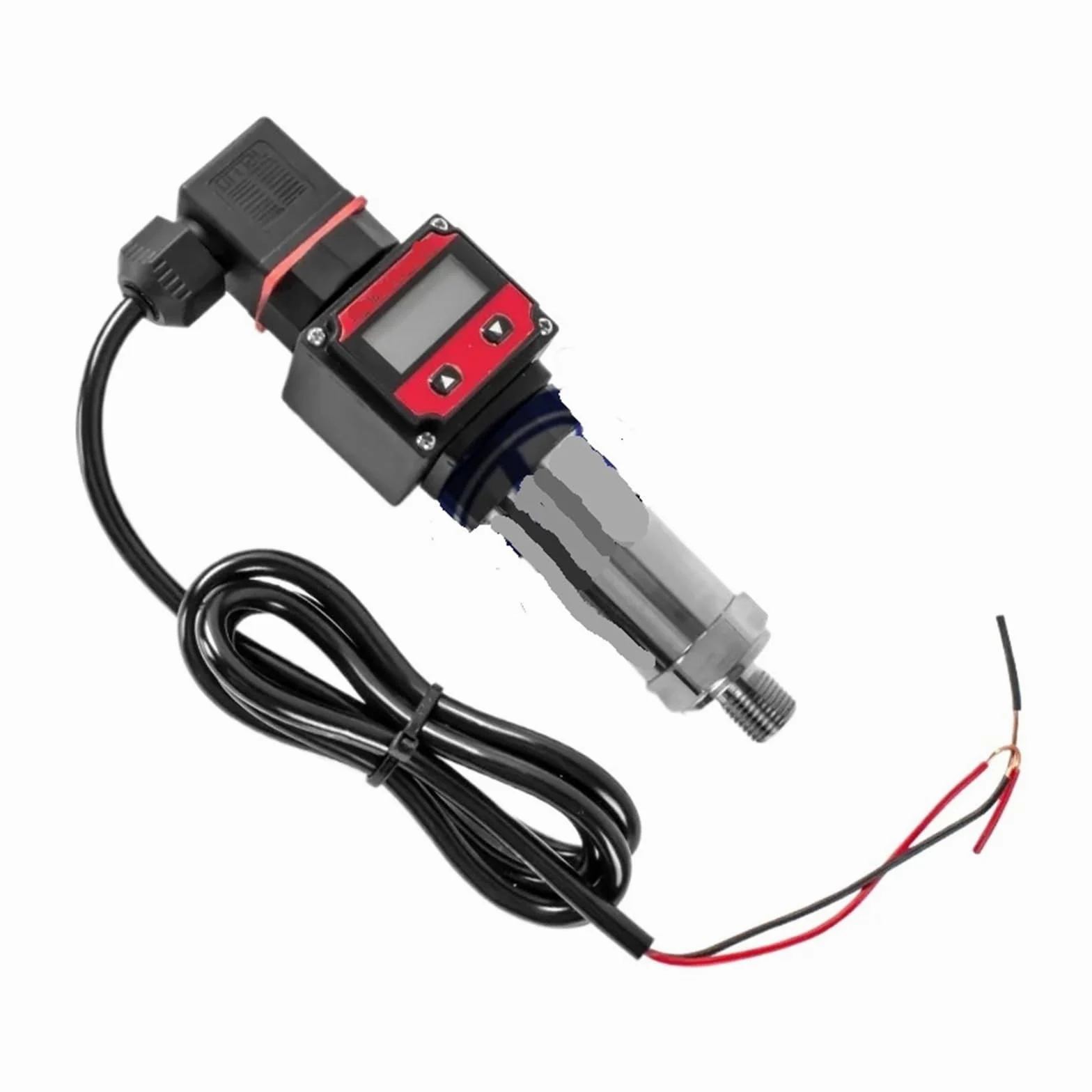 Transmisor de presión Transmisor de presión 4-20 mA Salida DC24V Sensor Agua Aceite -1-0-1000bar Medición de presión G1/4 G3/8 NPT1/4 Transductor(G3-8,-0.1 to 1Mpa)