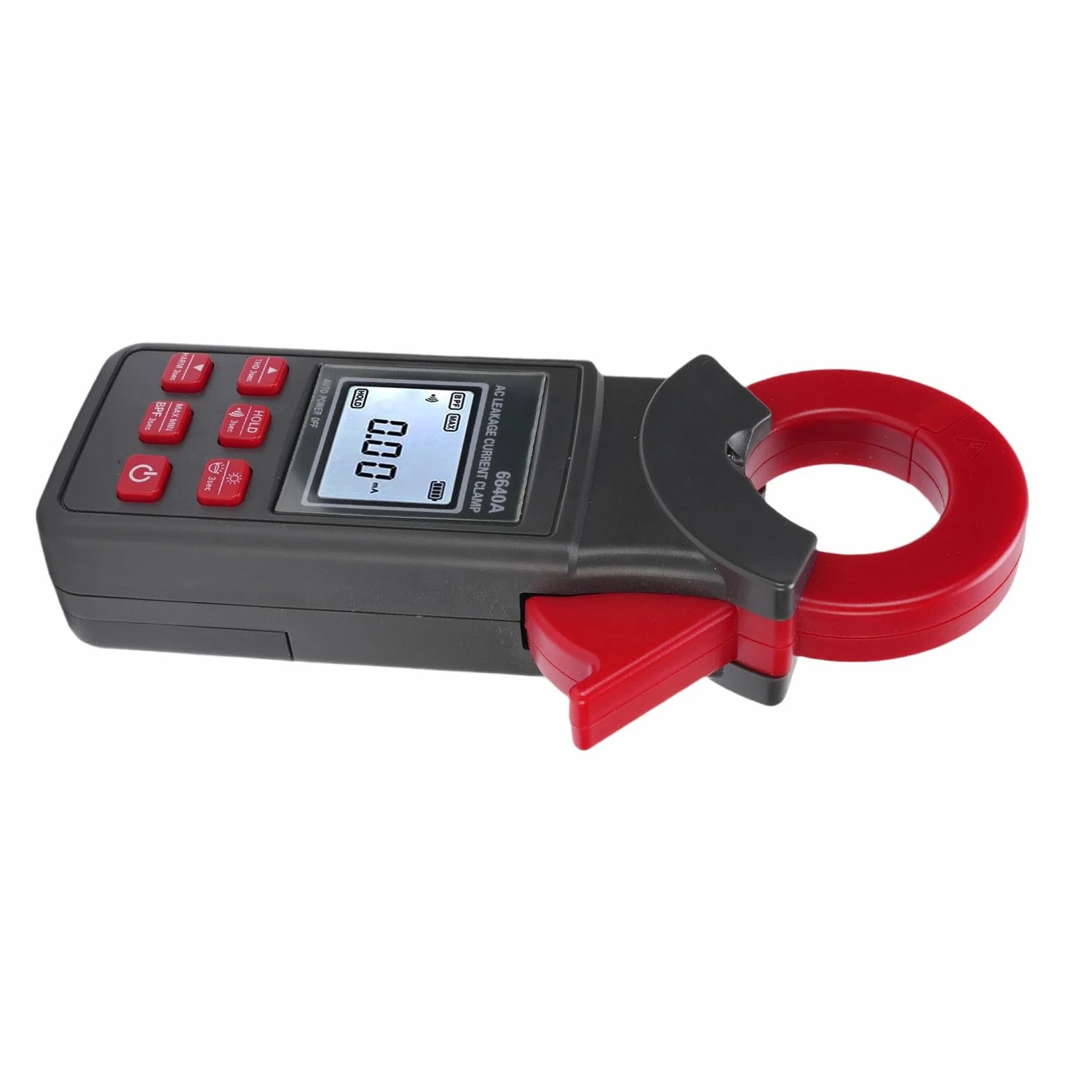 Pinza Digital Medidor de Resistencia A Tierra Probador de Tierra Arquitectura Equipo Eléctrico Industrial 0 MA A 300 A Detección de Armónicos de Corriente en Reposo de Gran