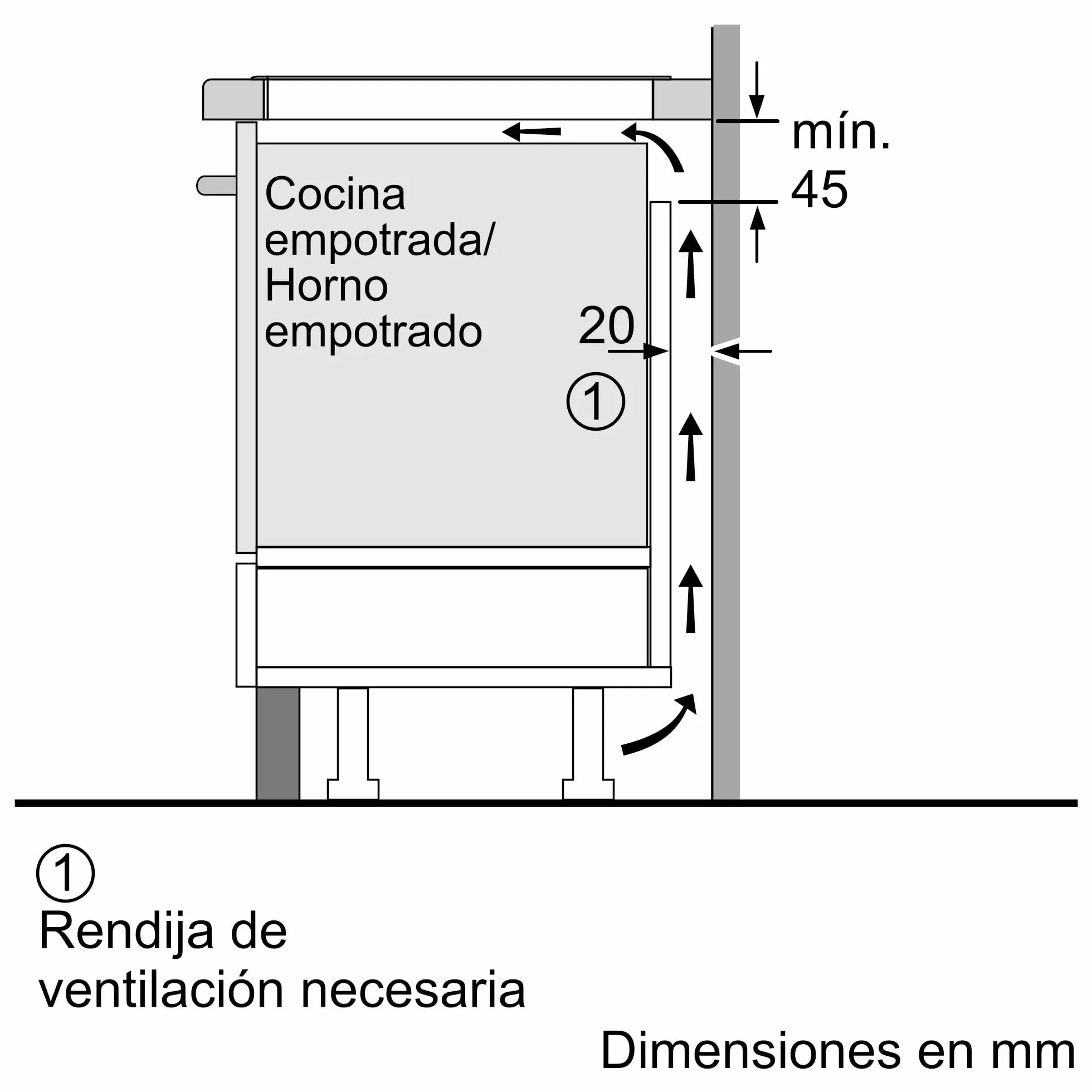 Bosch Placa de inducción 60 cm 3 zonas PUJ631BB5E Negro