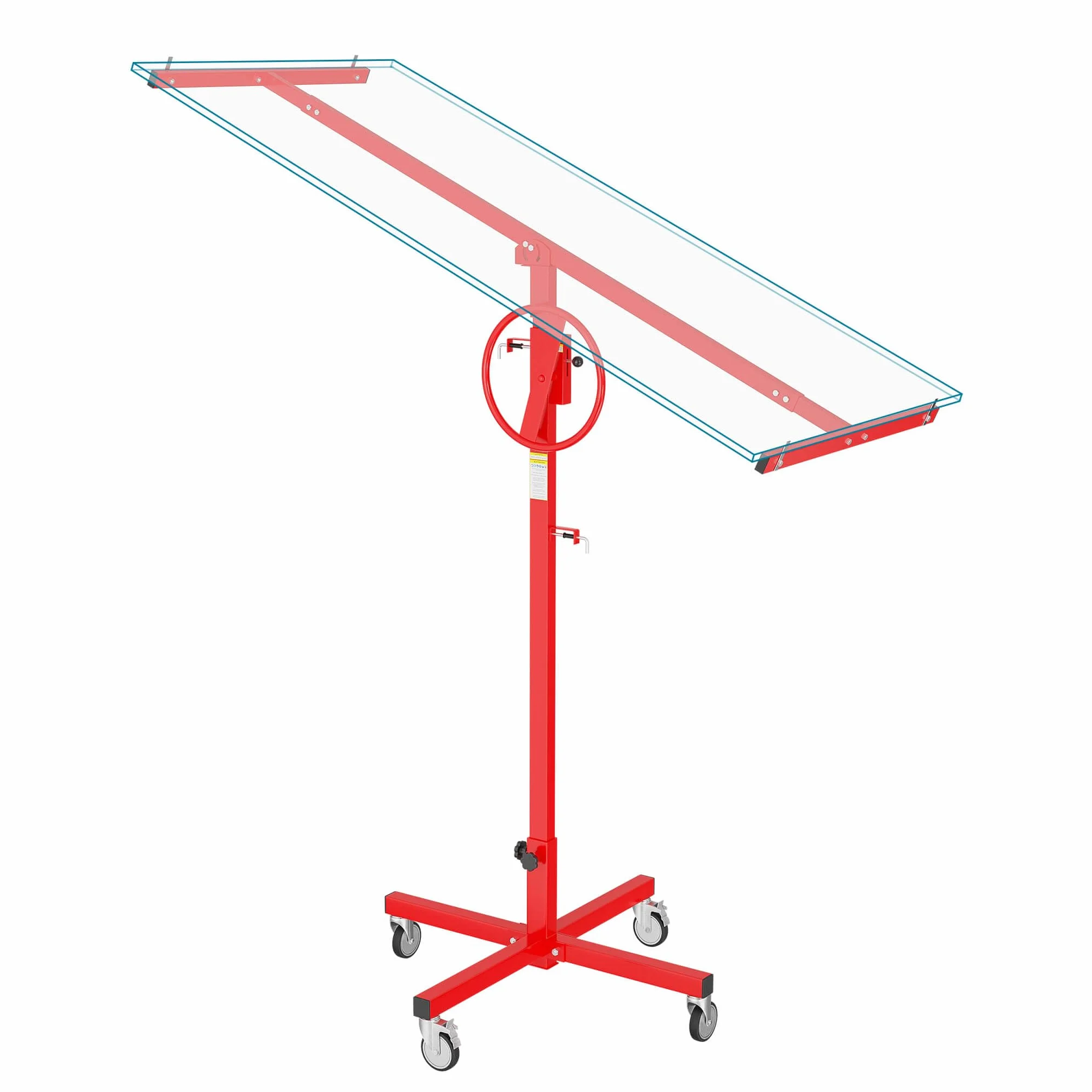 Elevador para placas de yeso paneles hasta 40 kg ayuda de montaje ajustable en altura 170-290cm