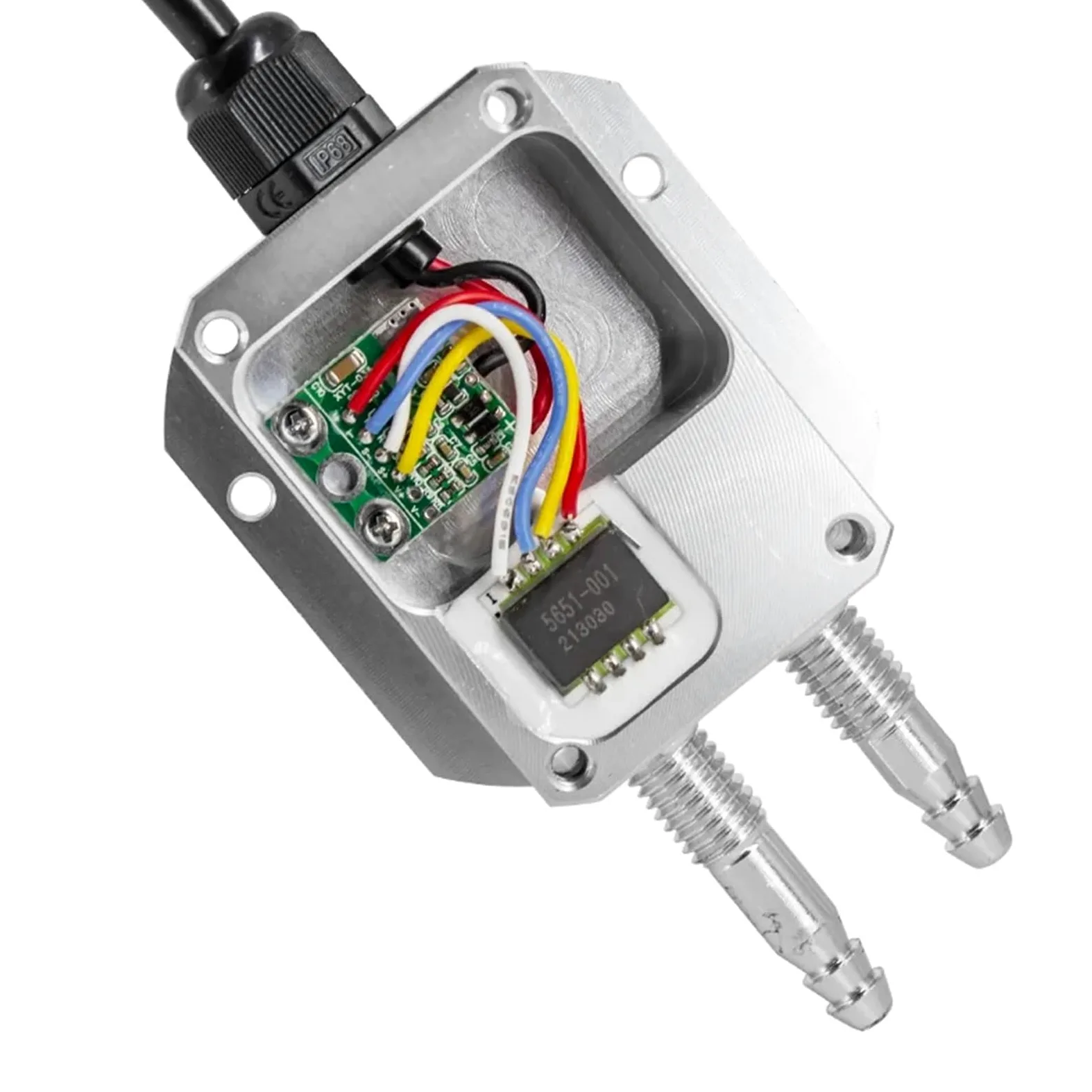 Transmisor de presión diferencial viento/aire Sensor Alta precisión(0-2KPa)