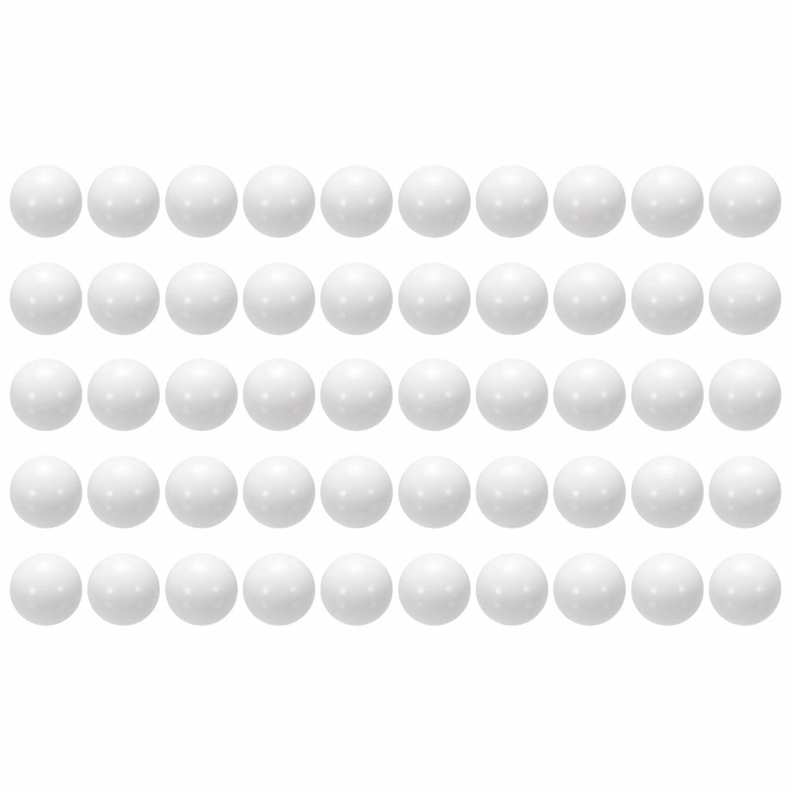 Bolas De POM 9mm Bola De Rodamiento De Plástico 50 Piezas Para Válvulas Y Medidores De Flujo
