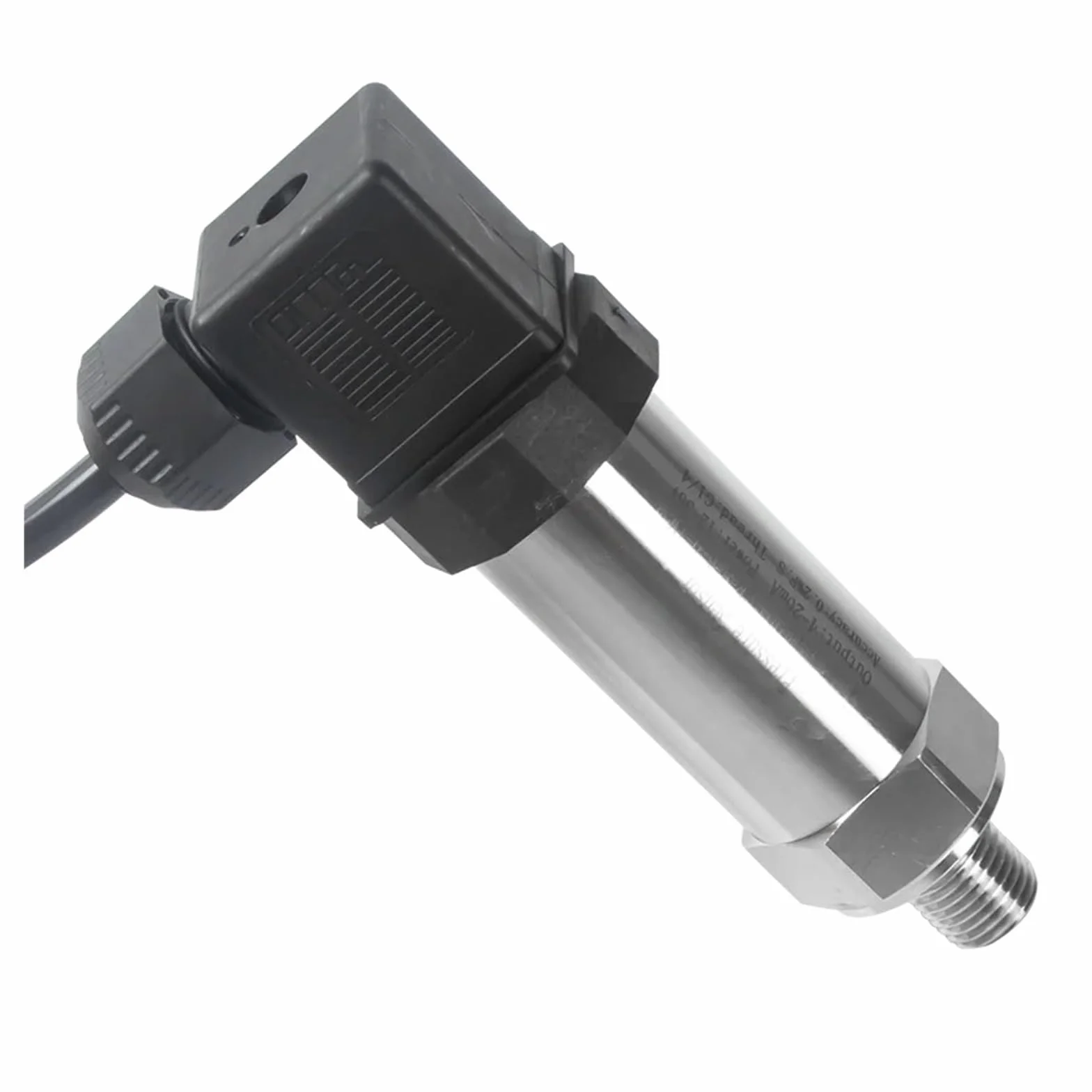Sensor de presión de agua Transmisor de sensor de presión G1/2 12-36 V 4-20 mA 0-10 V 0-600 bar 60 Mpa ss304 Transductor de presión de agua, aceite y aire 0-5 V RS485(0-10Mpa,4-20mA output)
