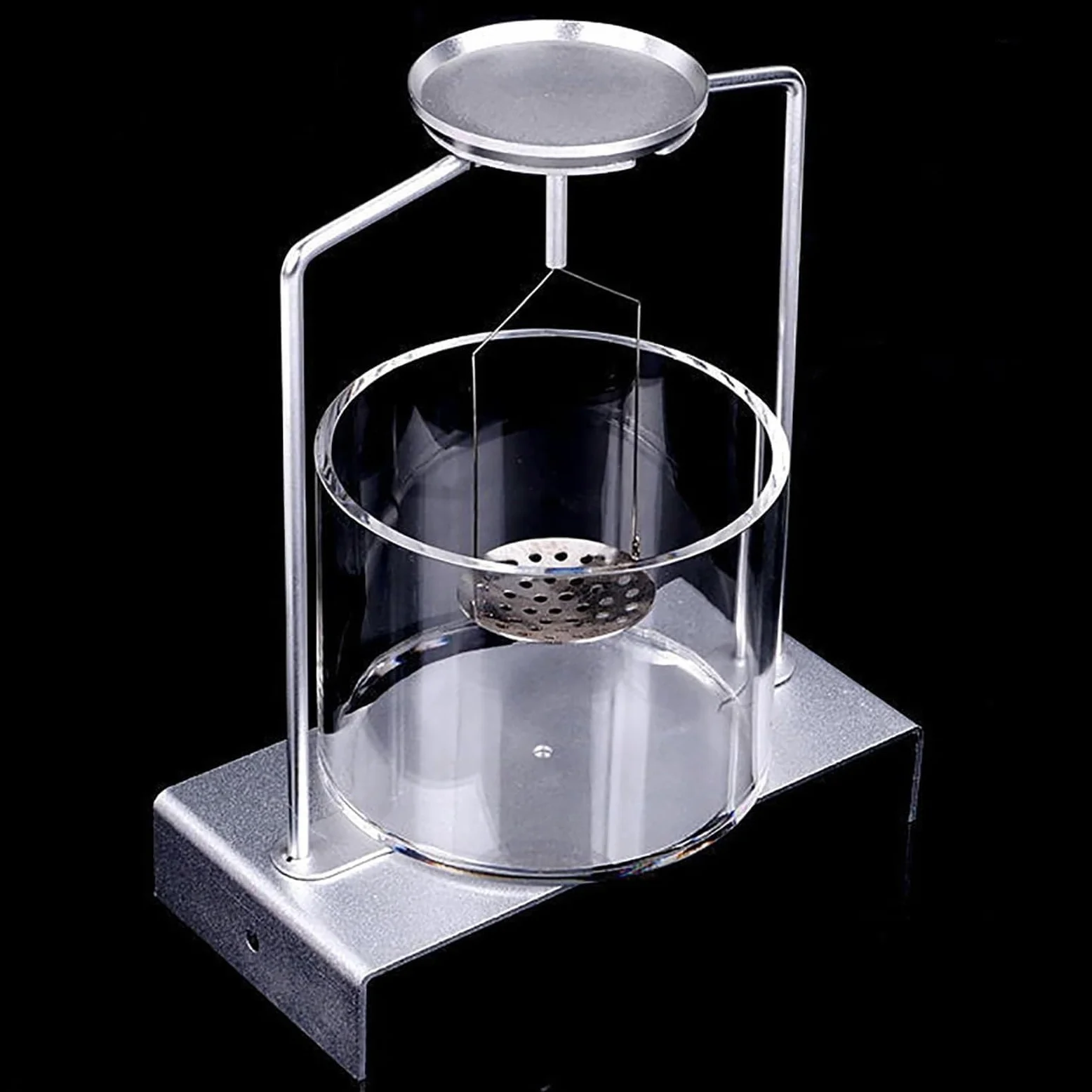 Kit de determinación de densidad para piedras preciosas sólidas, líquidos, marco de prueba de gravedad específica para laboratorio y escuela