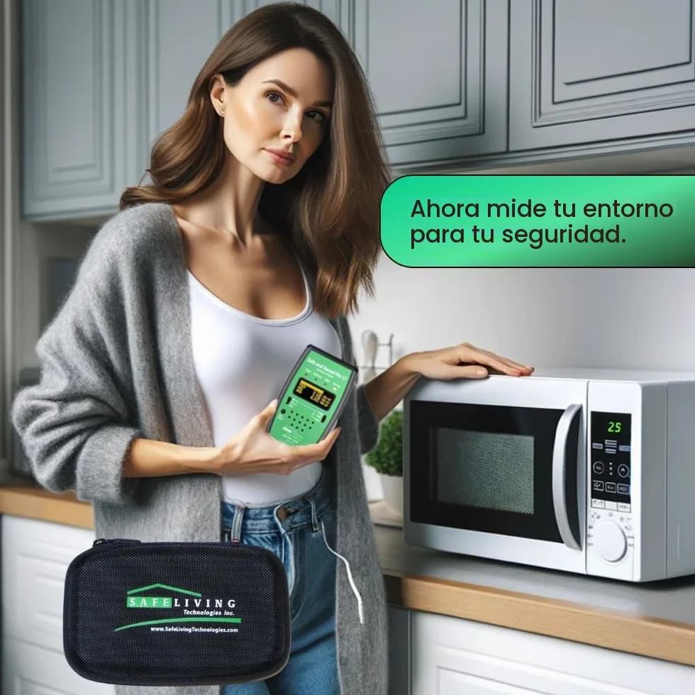 Detector RF Safe & Sound Pro II | Medición de la radiación electromagnética para la salud y el bienestar | Detector de radiación para campos electromagnéticos | Medidor CEM