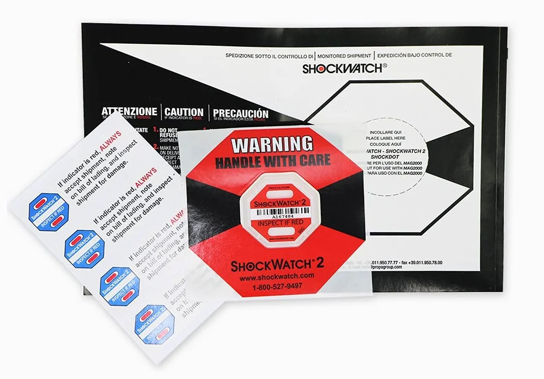 ShockWatch 2 Indicador de Impacto 10G Turquesa Pack 10 Unidades