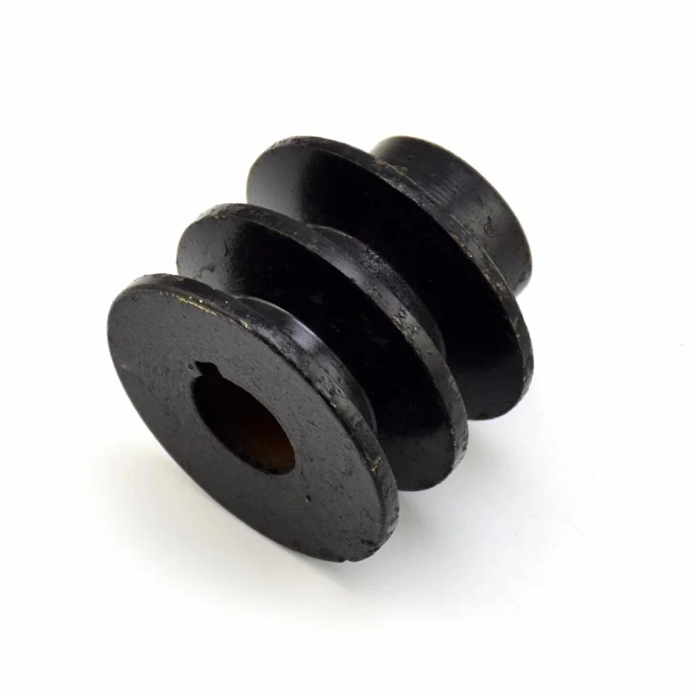 Genérico 20mm ID 35mm OD V-Belt Polea Doble Ranura para 168F 170F GX110 GX120 GX160 GX200 7 Motores ATV