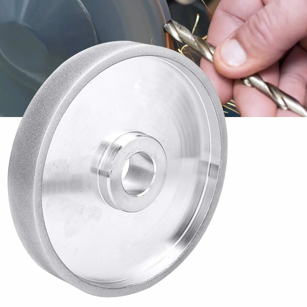 Generic Muela de Diamante de 150mm para Accesorios de Herramientas Eléctricas de Pulido de Piedra de Metal Duradera y de Alta Dureza