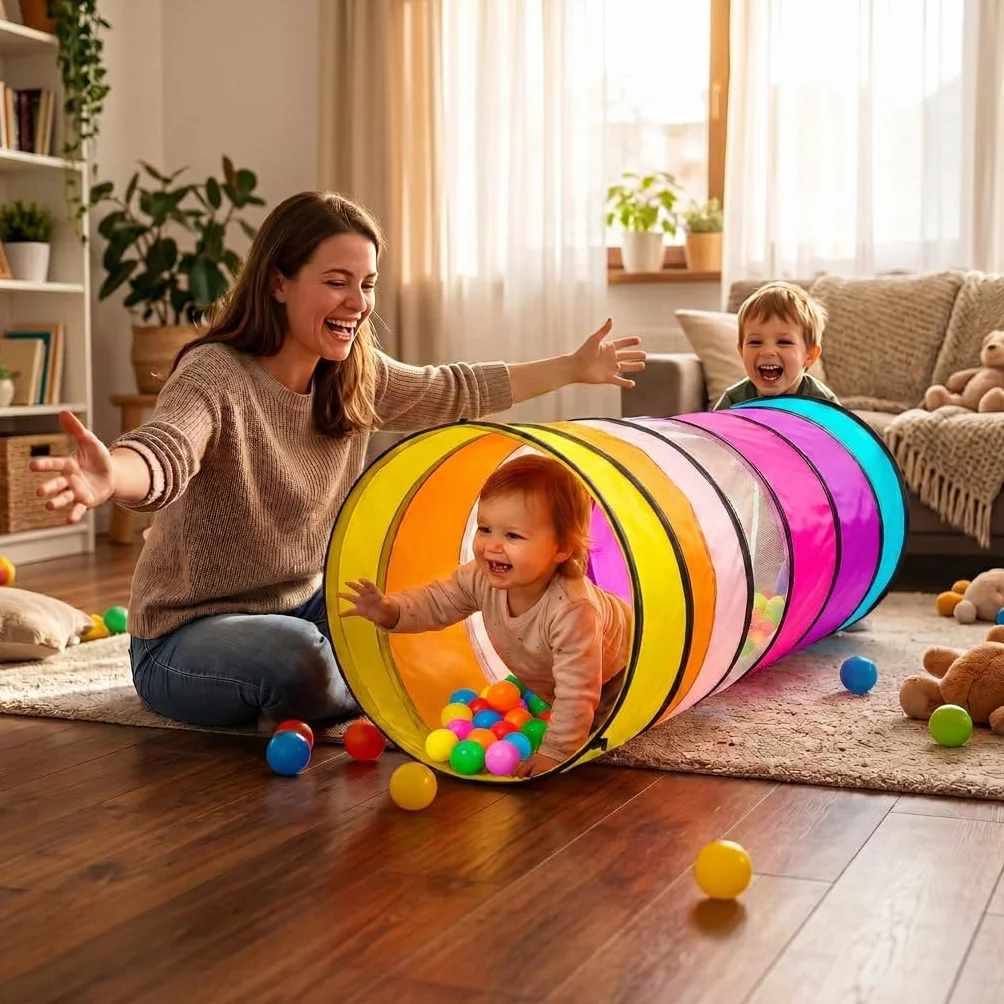 Tunel Plegable para Niños 180 cm Hawaii Sunset B