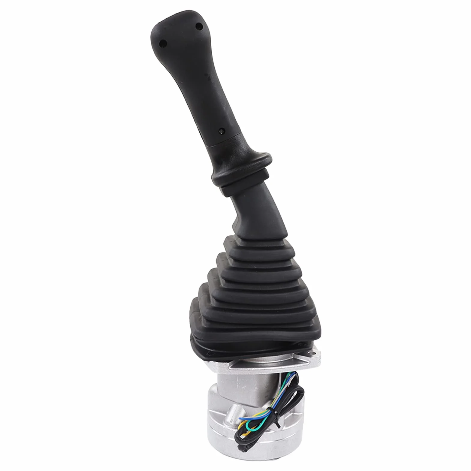 Excavador Joystick Controlador Aloy Acero Mango de operación Válvula piloto LH 3 Reemplazo duradero