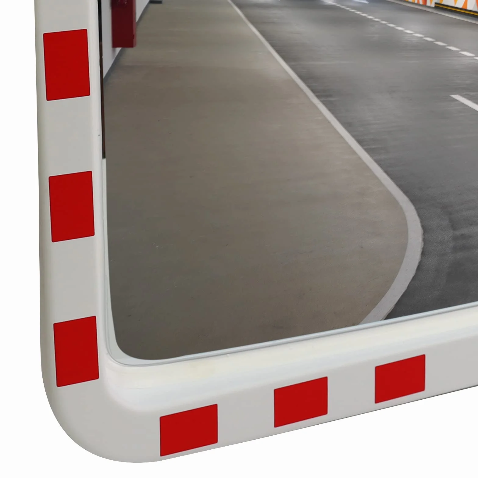 Tráfico Espejo rectangular 60.x 80.cm calle überwachungsspiegel Seguridad Espejo Convexo Espejo Interior y Exterior amplio Efecto labt