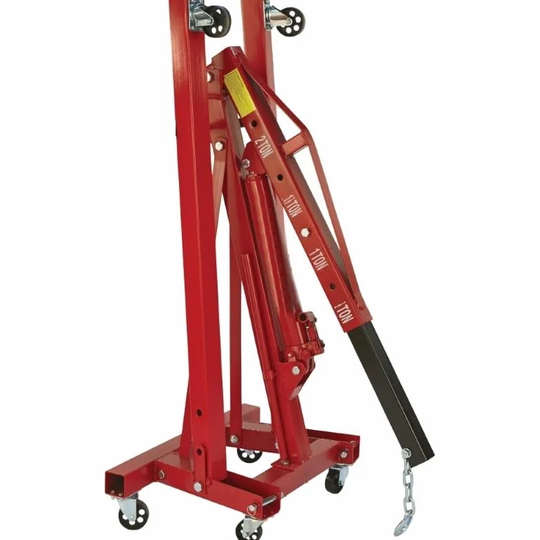 Grúa hidráulica Plegable 2 Toneladas, Marca