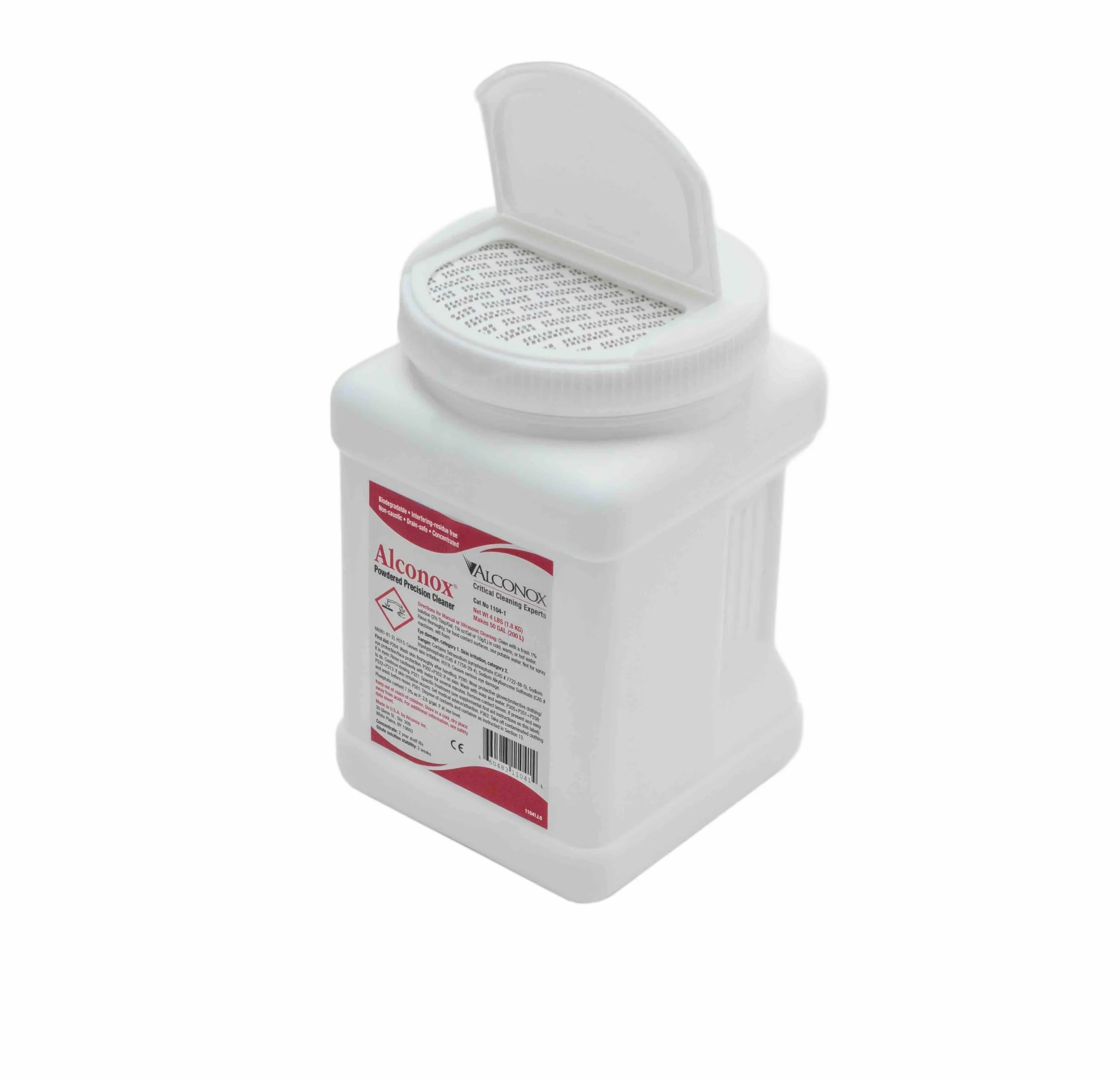 Alconox Detergente Limpieza Concentrado 4 lb Contenedor