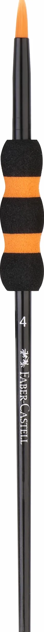 Faber-Castell Set de Pinceles Colegio 6 Unidades Tamaños 2-12 Mango Soft-Touch