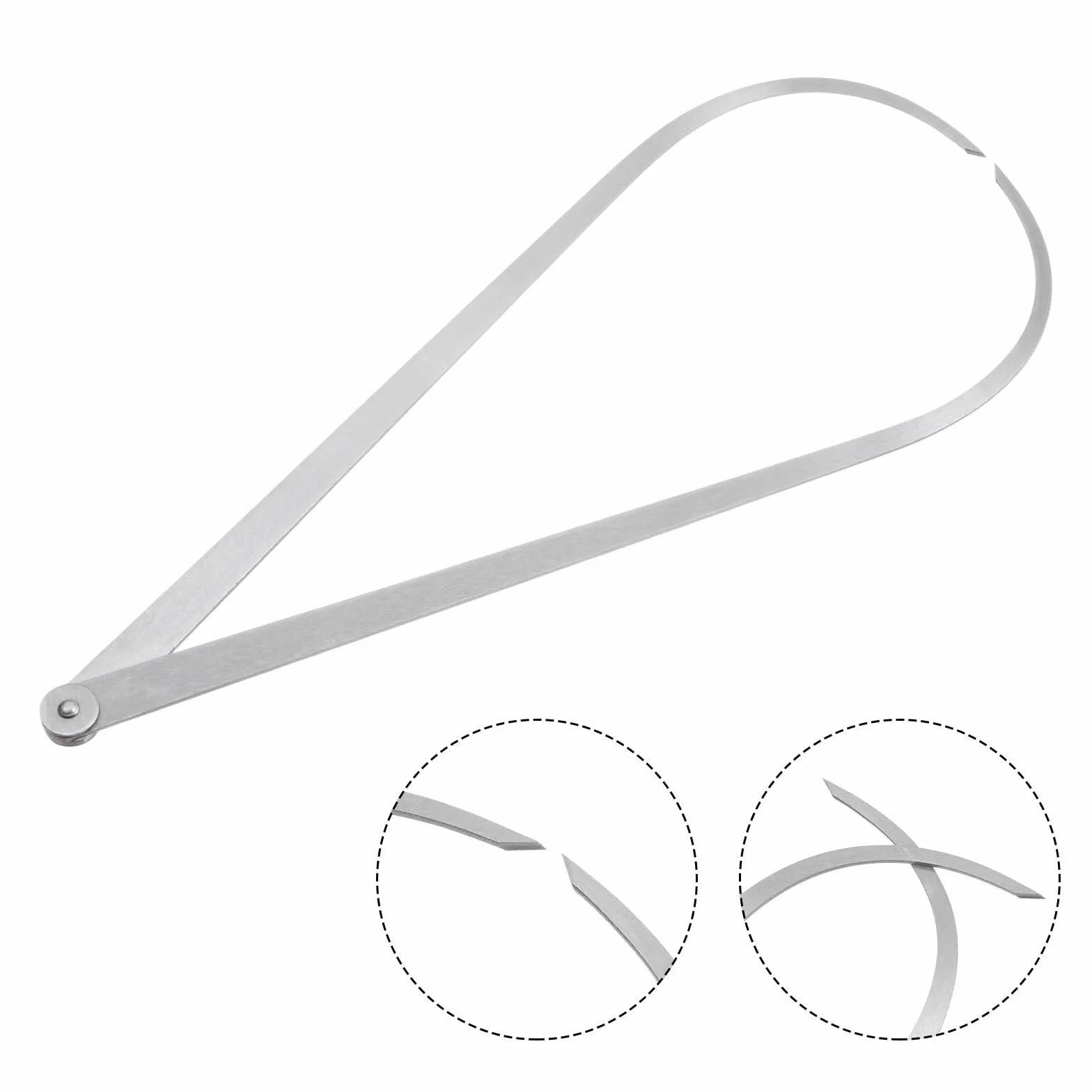 Compás De Exteriores 400mm 16 Pulgadas Acero Herramienta Medición Interna