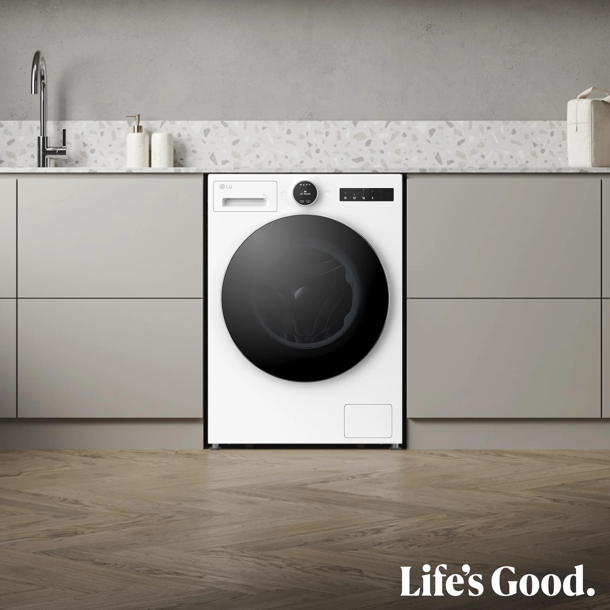 LG F4X7513TWS Lavadora Inteligente Carga Frontal 13 Kg 1400rpm AI Direct Drive TurboWash 360º Serie 750 Blanca