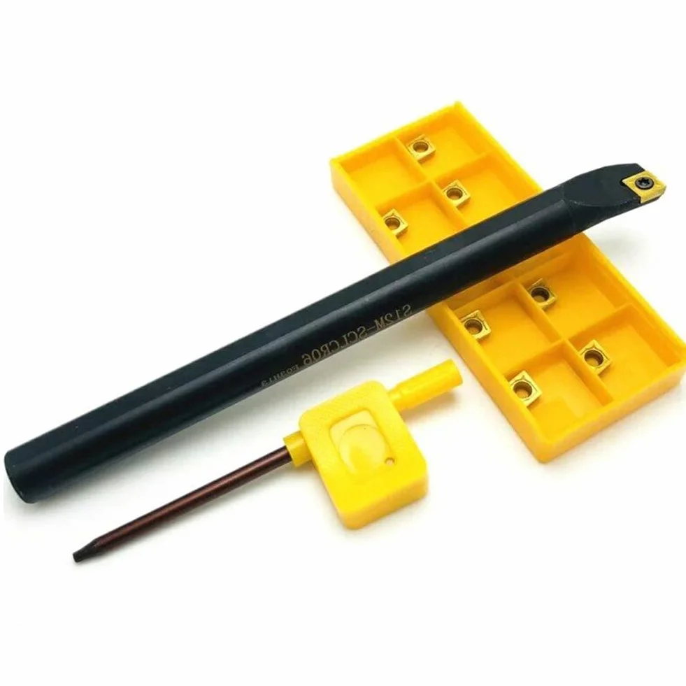 SPORTARC S12M-SCLCR06 Barra de perforación interna 12 mm + herramienta carburo CCMT0602