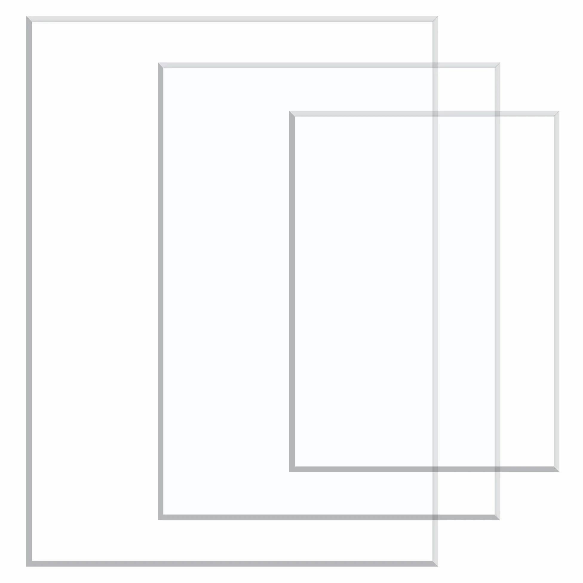Placa de Acrílico Transparente 30 x 78 cm con Película Protectora Acrílica Transparente Alta Transmisión de Luz para Decoración, Pantalla, Pintura, 3mm
