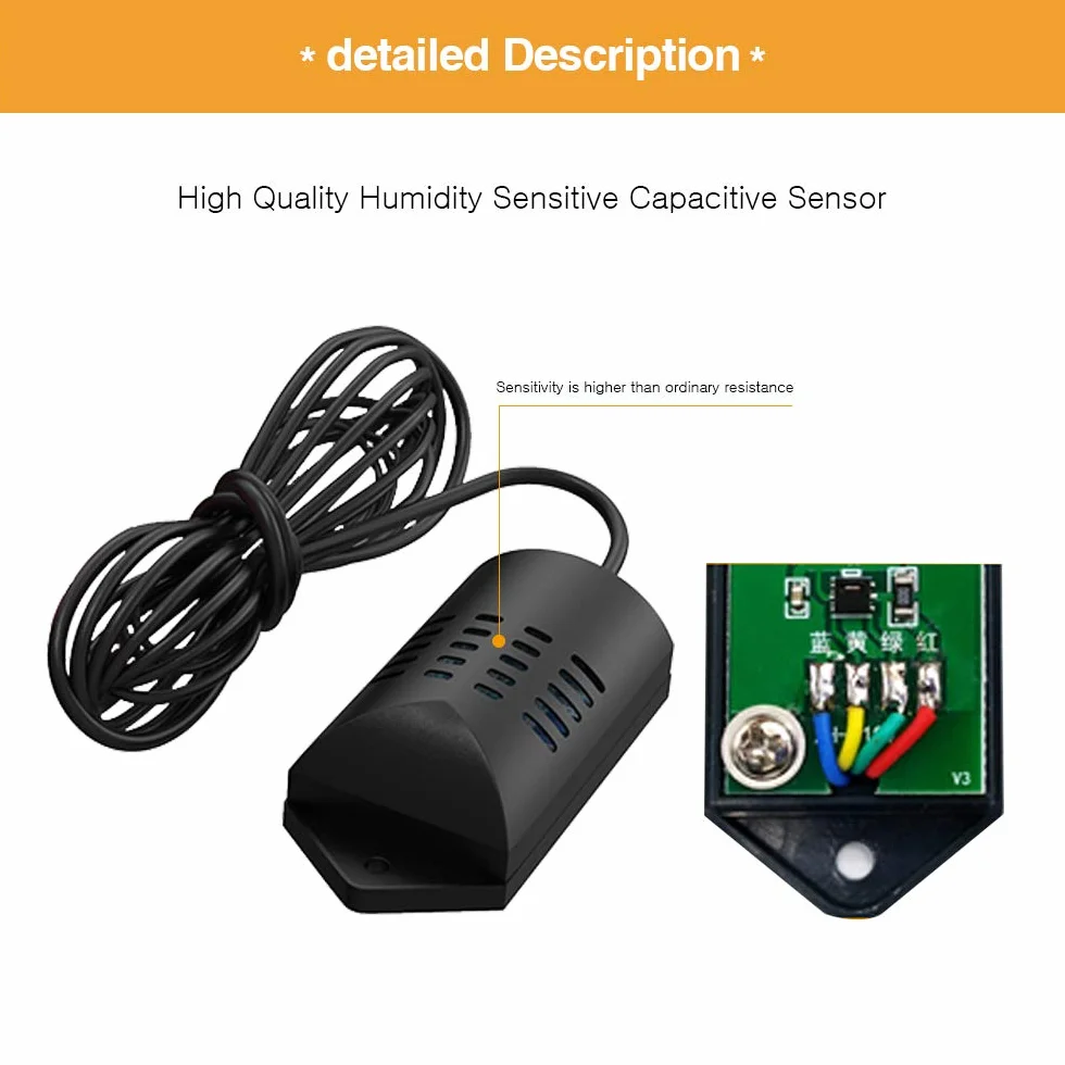 Regulador de temperatura digital SHT2000 AC 110V-230V termostato con sonda de calefacción refrigeración humidificación