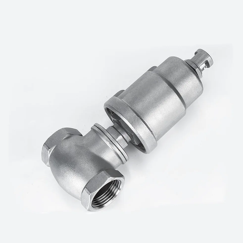 Válvula de Cierre de Agua for Tambor, accionada neumáticamente, de 1/2", 3/4" y 1" BSPT, de Acero Inoxidable 304, for Secadora