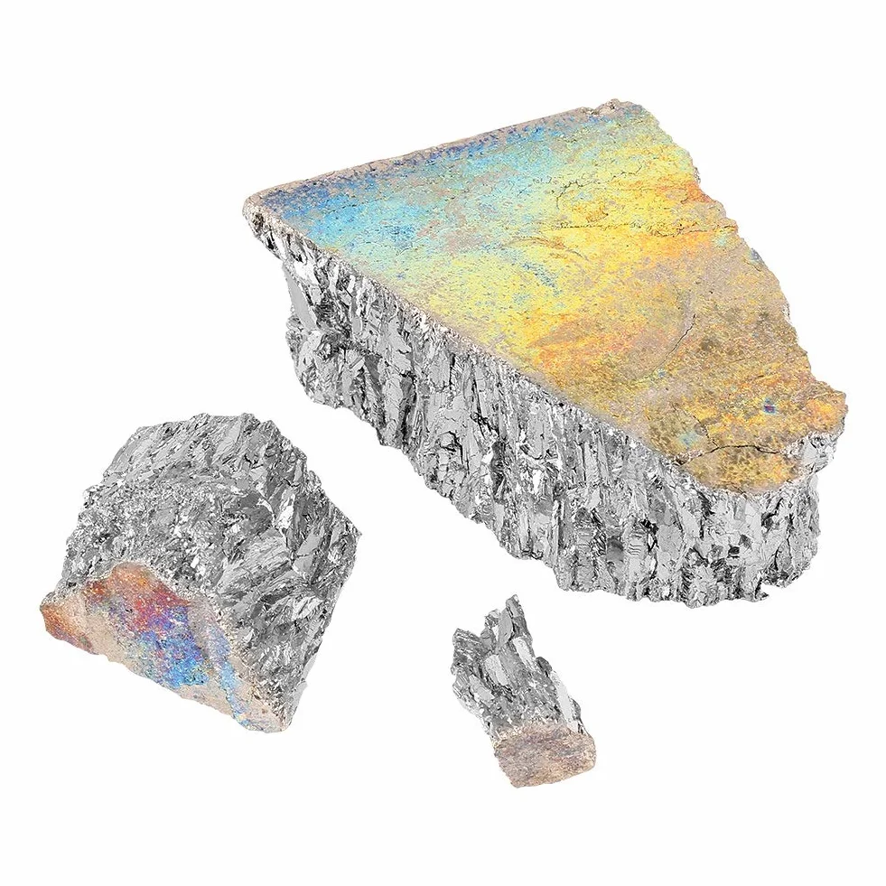 Bismuto Ingot- metal Lingote Chunk 99,99% puro geodas de cristal for hacer los cristales, señuelos de pesca y Arte (1000g)