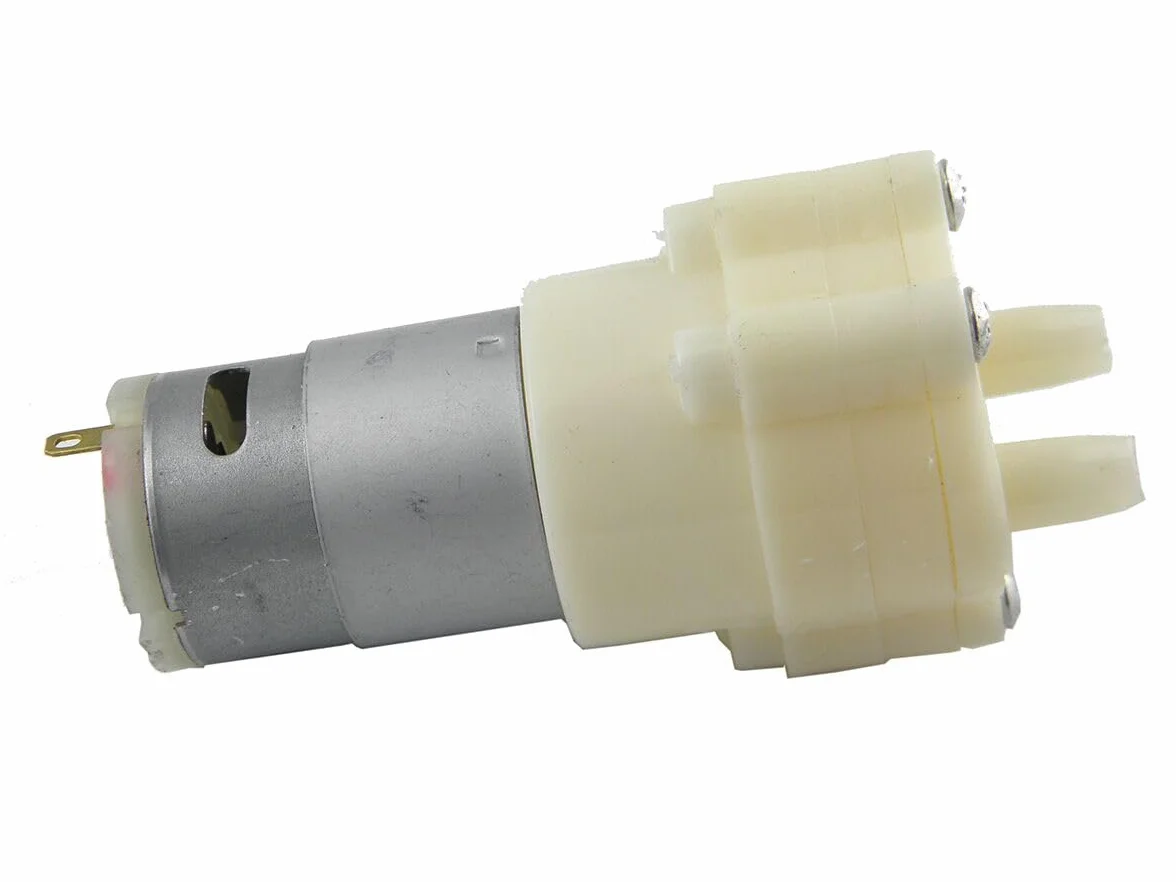 CHANCS 385 Bomba de diafragma autocebante DC 6V-12V para acuario 100V-240V