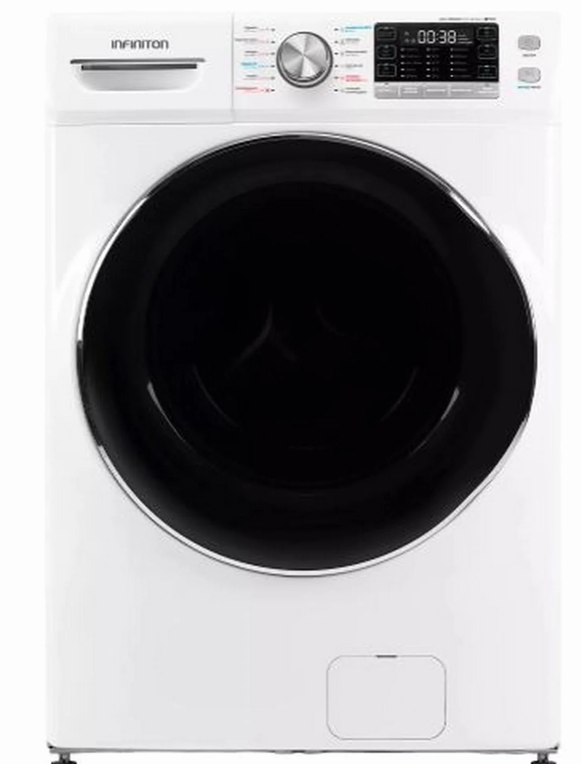 INFINITON Lavadora WM-H180DBM 18 kg 1000 RPM Carga Frontal Inverter Blanco