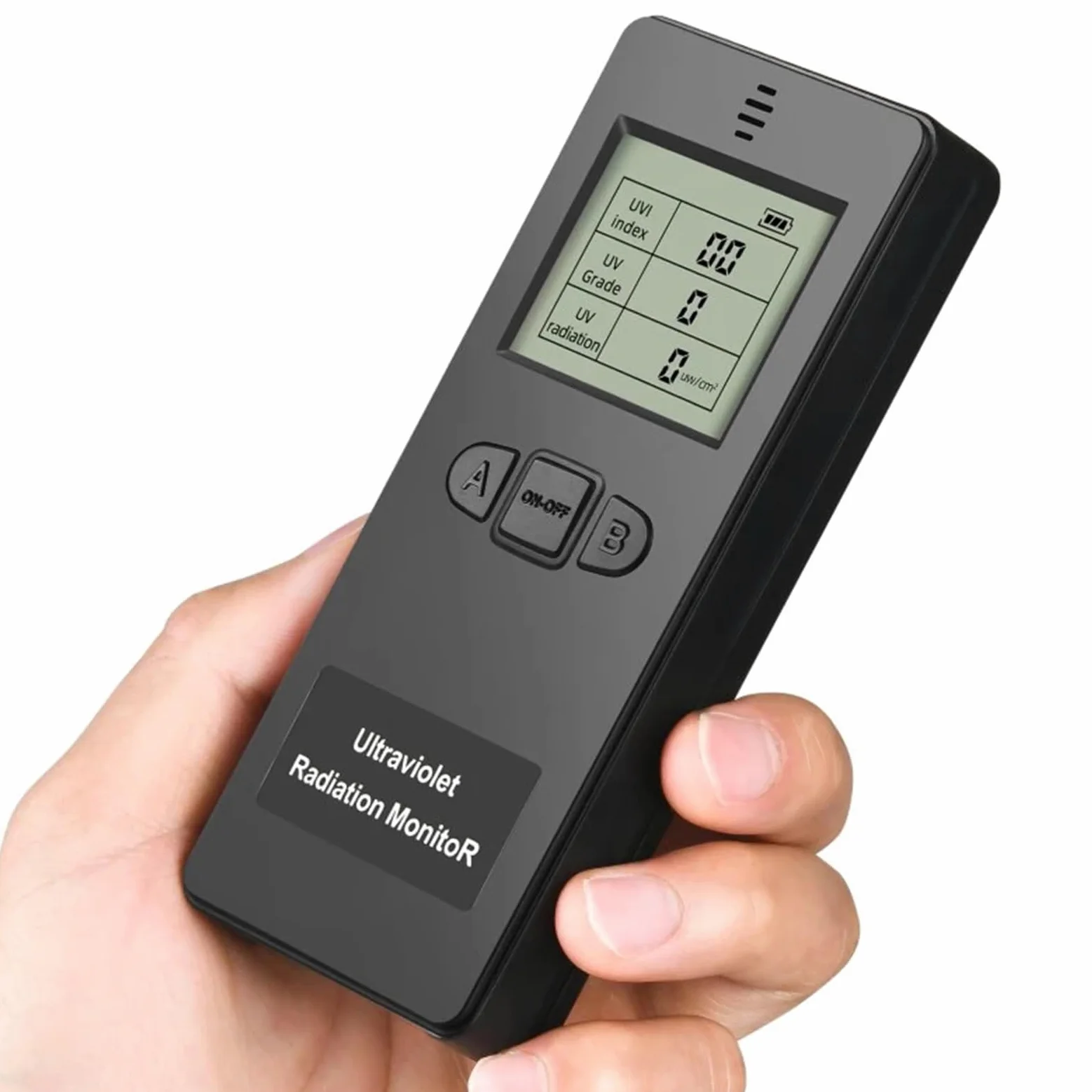 Radiación UV medible de luz solar y luz de lámpara, Detector de radiación ultravioleta portátil, medidor for exteriores e interiores