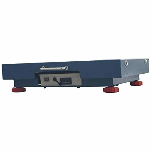 KATSU Balanza Industrial de Plataforma 300kg Electrónica Recargable Báscula Postal Digital con LED Pantalla y 42 x 52cm Plataforma de Acero a Prueba de Herrumbre para Envío de Paquetes Almacén